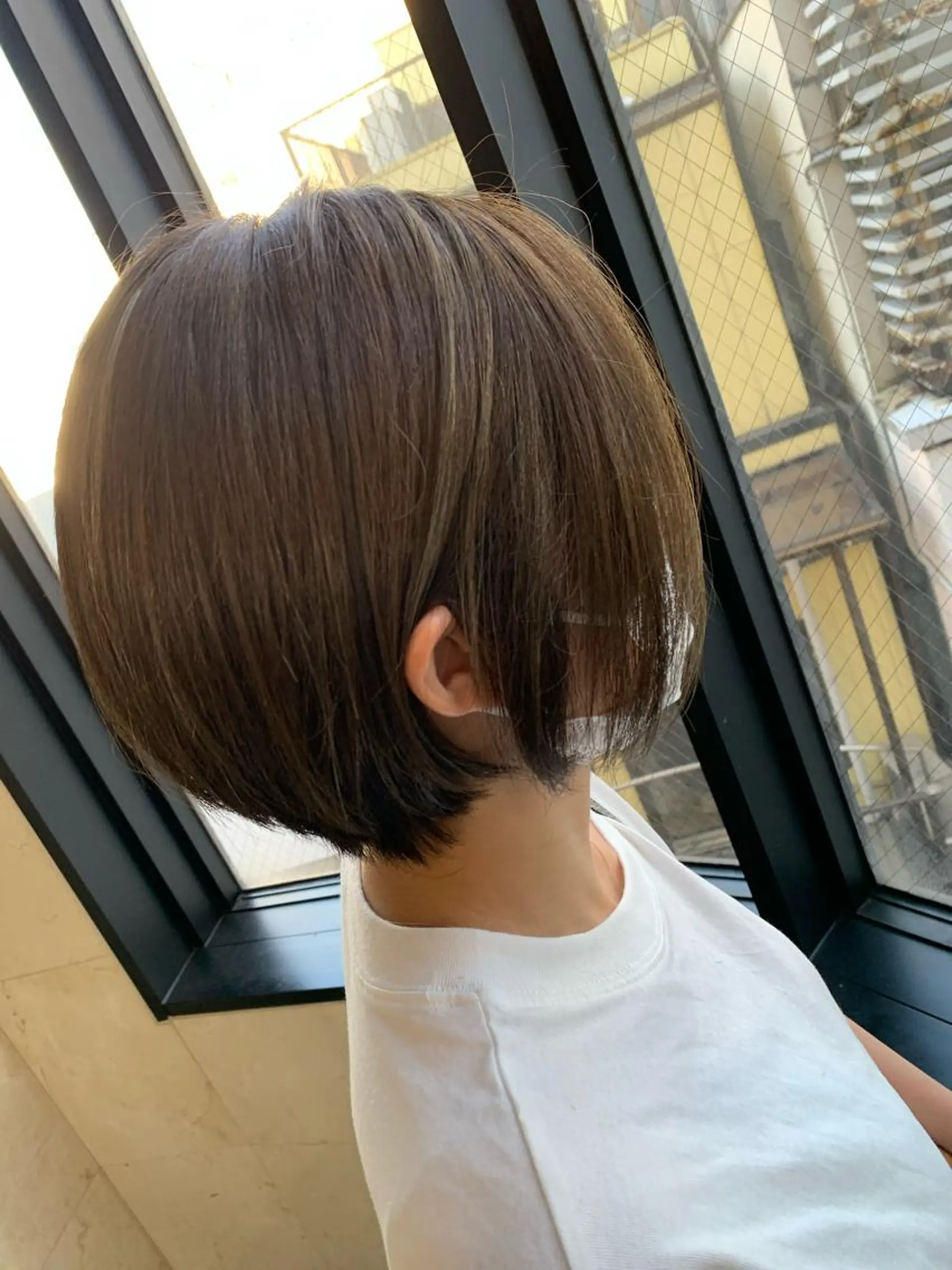 ショート カラー ワタイショウタ 髪質改善✨眉毛サロンのヘアスタイル