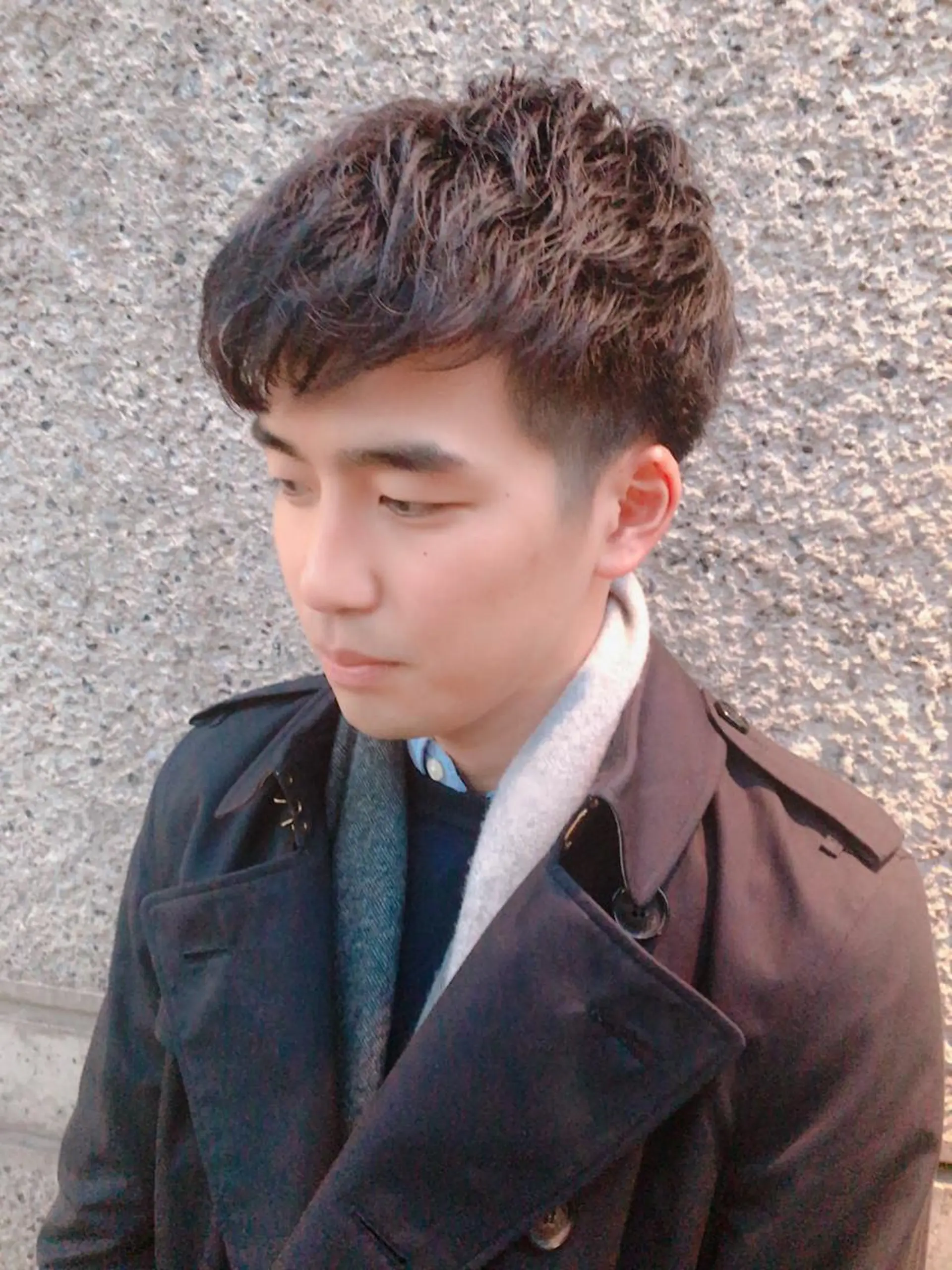 ショート カラー パーマ ヘアアレンジ メンズ メンズパーマ CHIC share salon所属・ちこ .のヘアスタイル