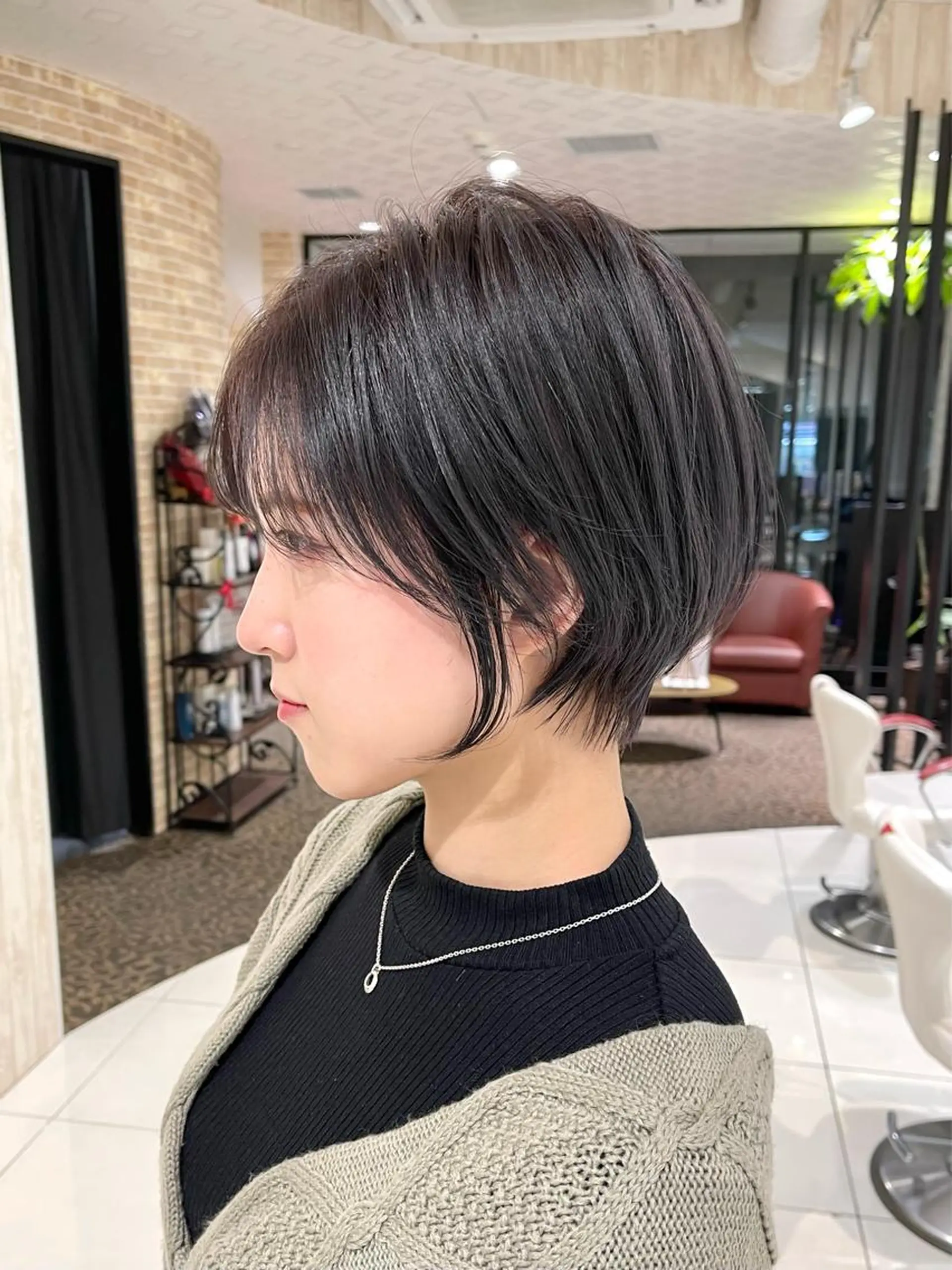 ショート ショートボブ ハンサムショート 丸みショート ボブ ショートヘア 荻窪/ショートヘア✨ ショートボブ長松大哉のヘアスタイル