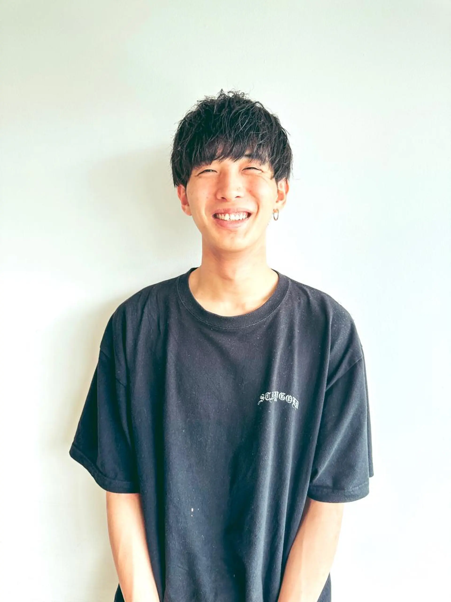 メンズ マッシュ メンズパーマ メンズツイストパーマ 波巻きパーマ ツイストパーマ カット 骨格補正施術/メンズ 専門美容師/YUYAのヘアスタイル