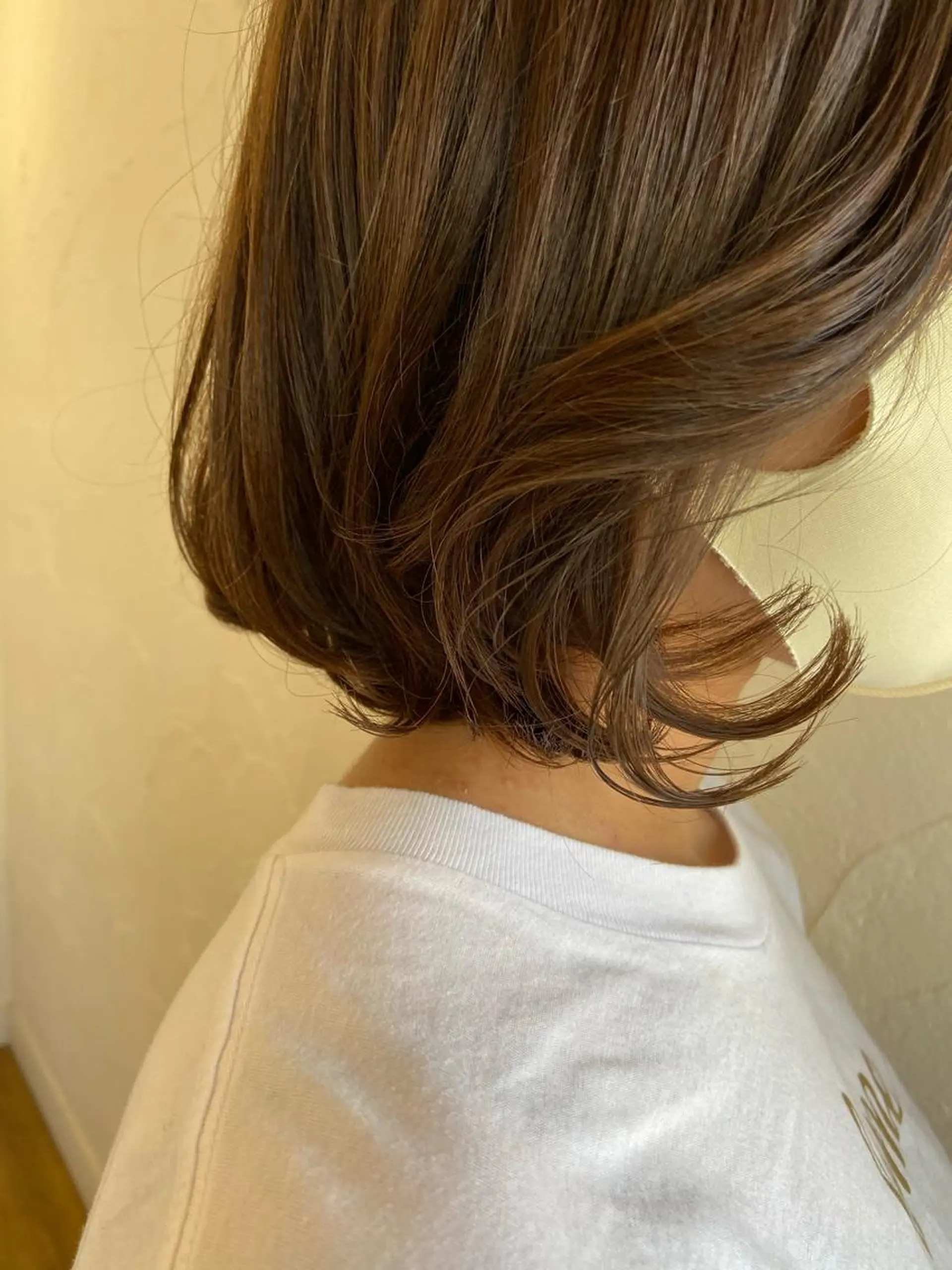 ミディアム ヘアアレンジ ボブ 韓国風ヘア Hair Musee   柱店所属・topstylist 吉住 早織のヘアスタイル