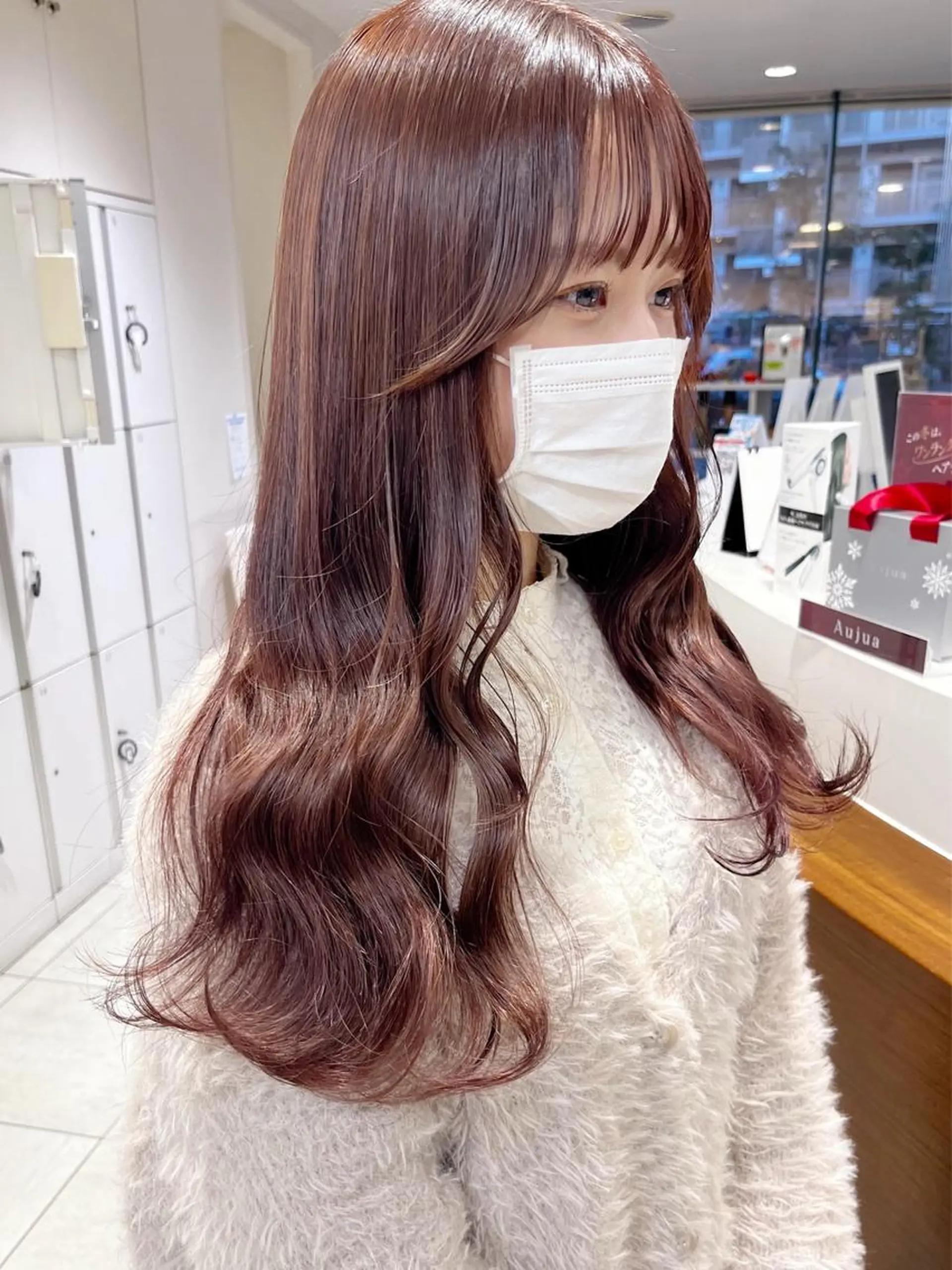 ロング カラー ベージュカラー ブラウンカラー ブラウンベージュ ピンクカラー ピンクブラウン 【カラーリスト】 Likka.のヘアスタイル