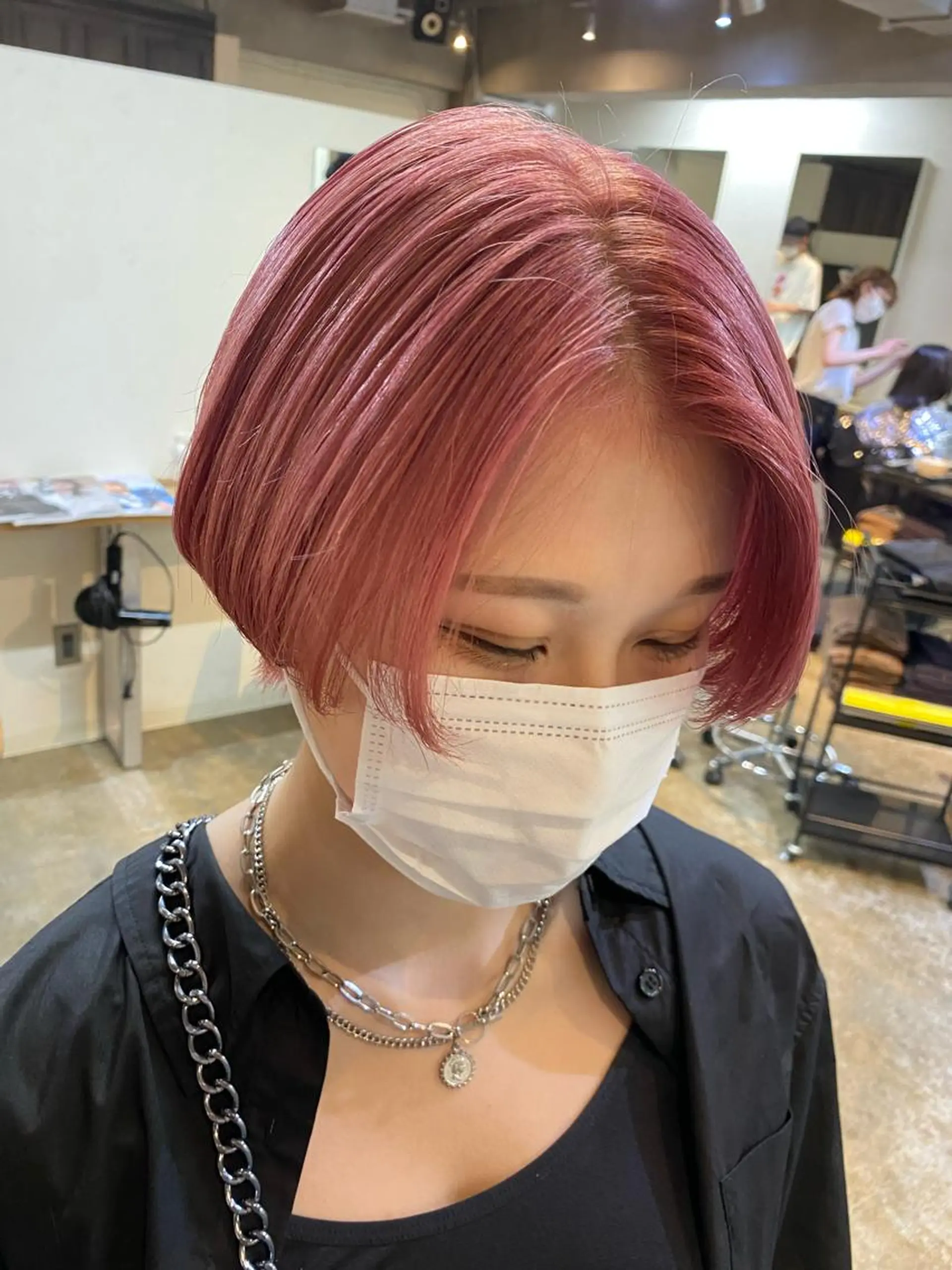 ショート カラー ヘアカラー トリートメント 下北沢 soiのヘアスタイル