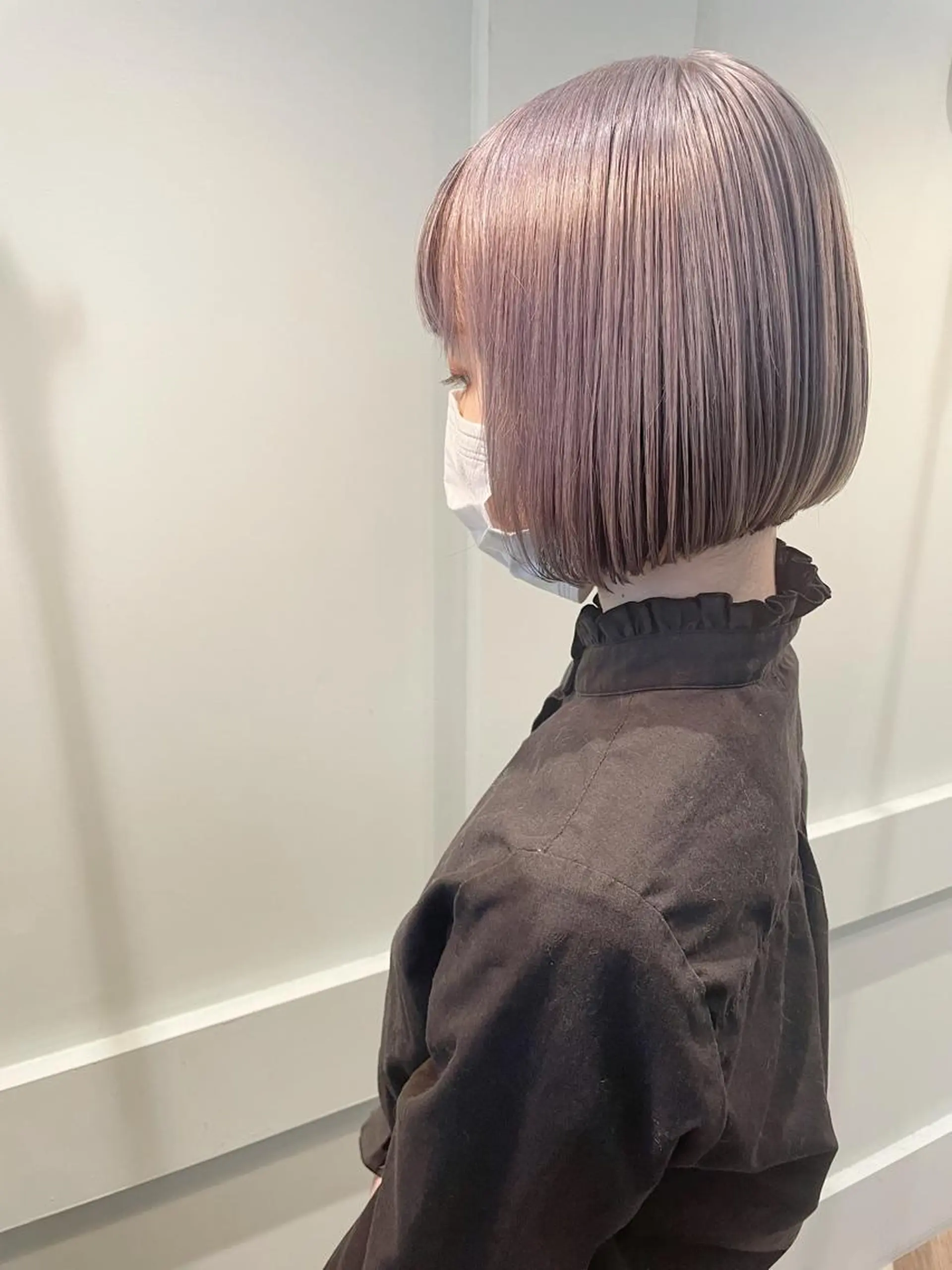 ショート カラー ケアブリーチ /髪質 改善/古橋圭史郎のヘアスタイル