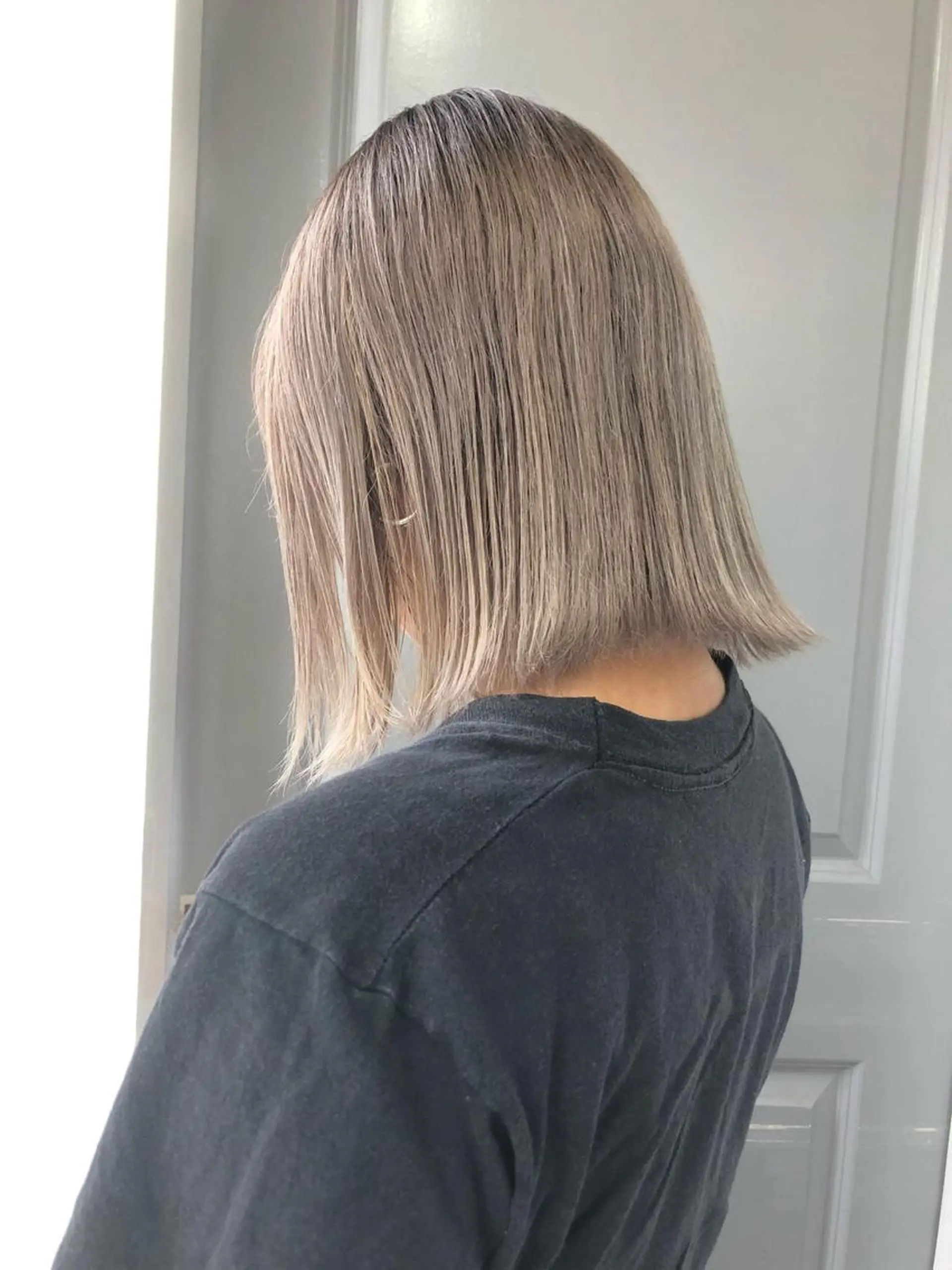 ミディアム カラー ブリーチ ケアブリーチ ハイトーンカラー Pia hair Design Yakuin所属・Pia ツボイ ケイタのヘアスタイル