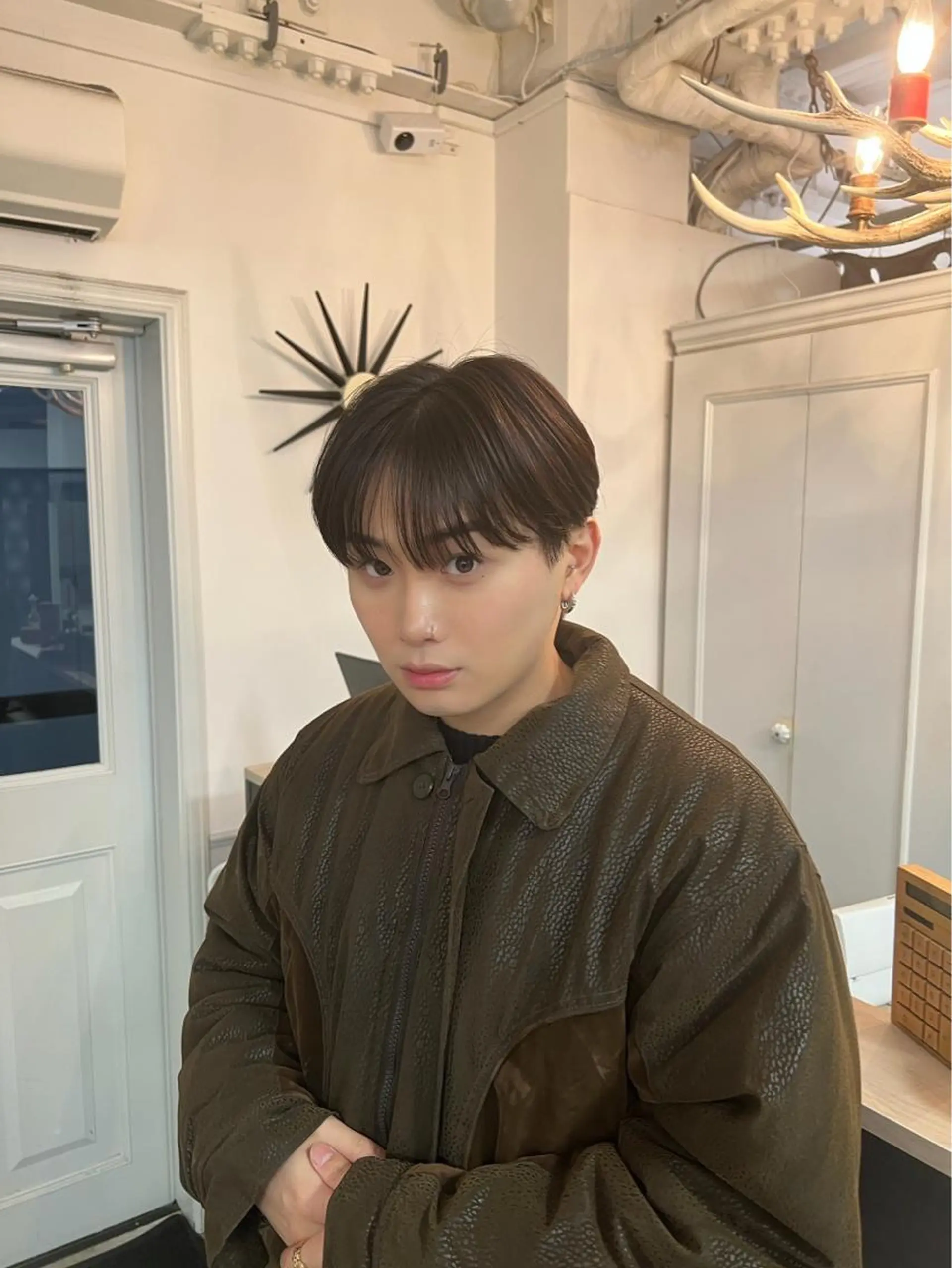 ショート 韓国風ヘア カット トリートメント ヘッドスパ 🪽ハネエクステ🪽 羽エクステKENJIのヘアスタイル