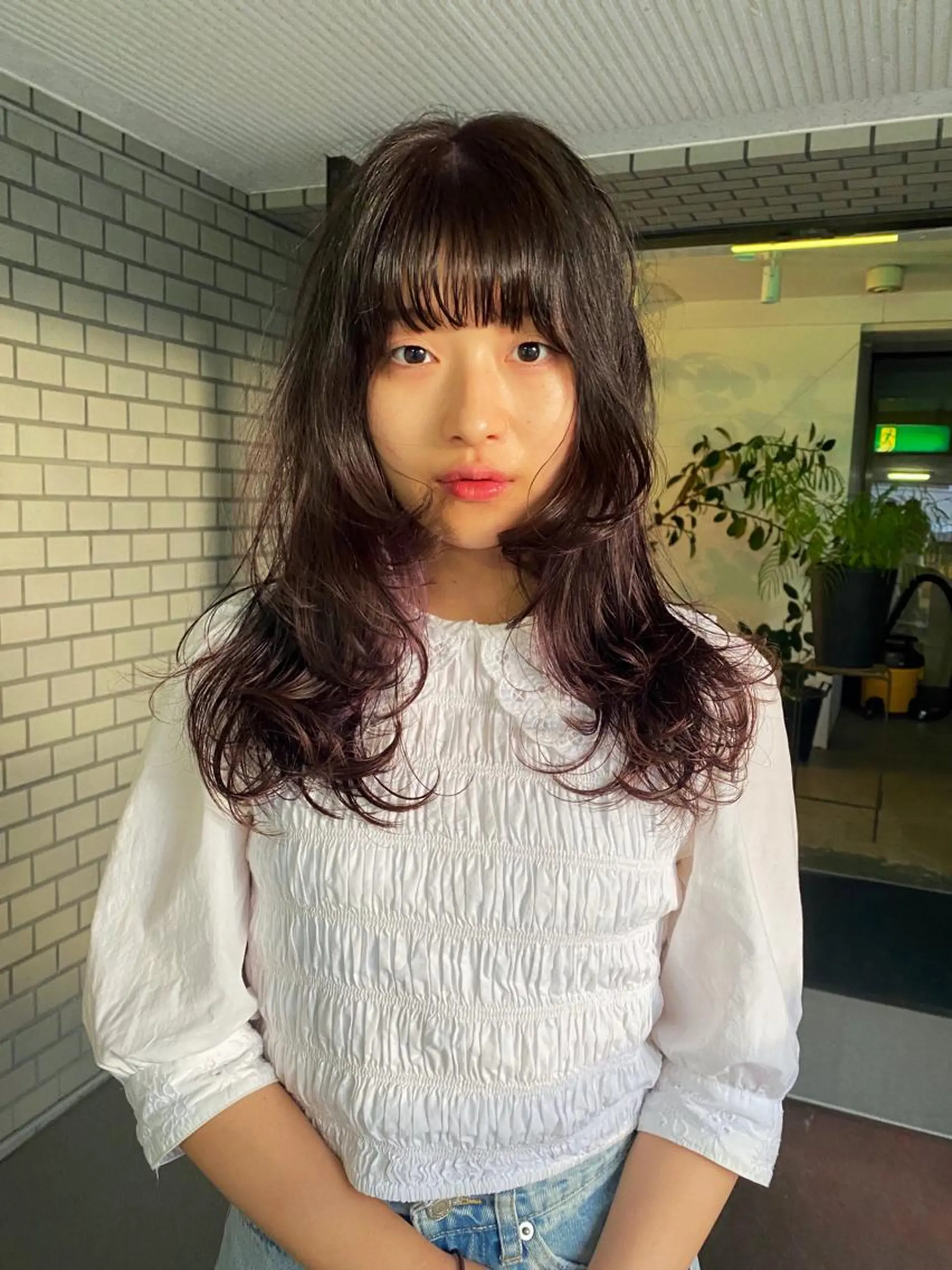 セミロング カラー カット ヘアカラー GATTACA所属・KEI gattacaのヘアスタイル