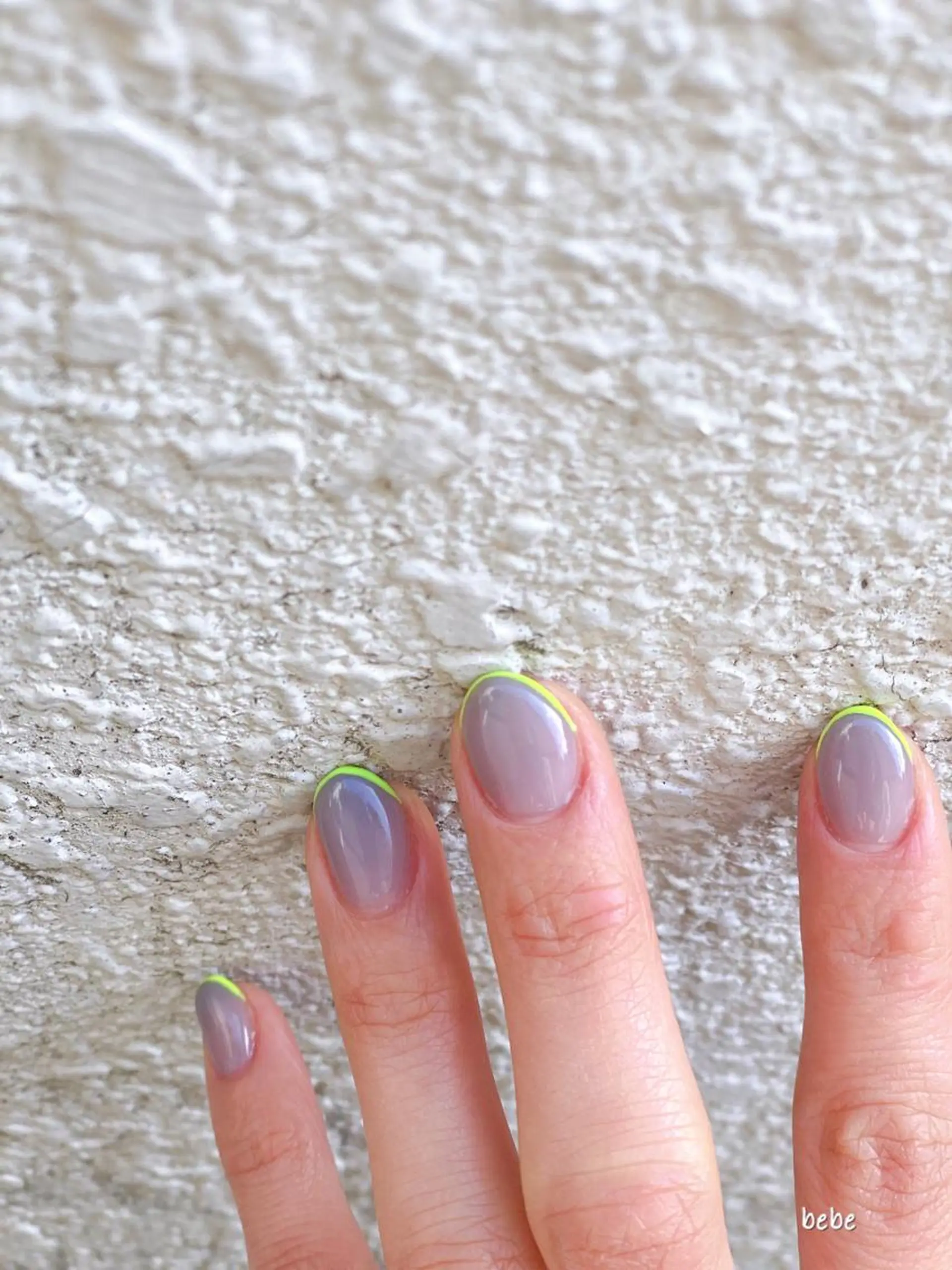 ネイル フレンチネイル 黄色 Ann. nail.tokyo所属・Ann nailのネイルデザイン