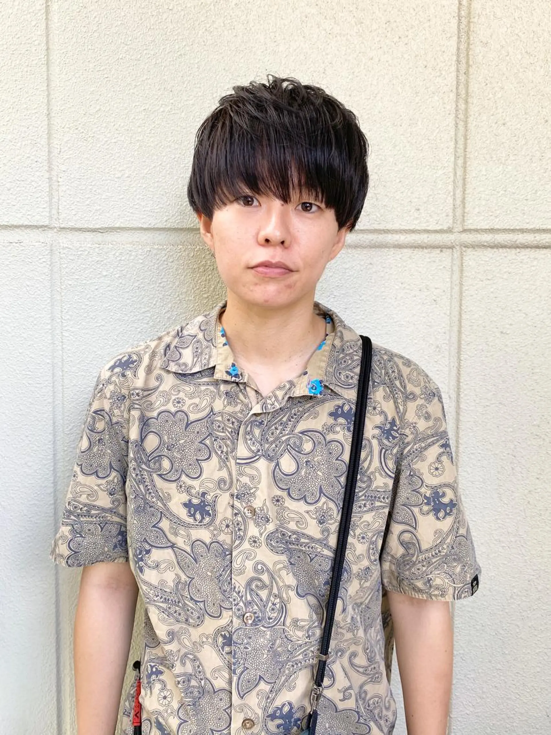 ショート カラー メンズ マッシュ メンズパーマ メンズショート ツーブロック 刈り上げ ボブ/髪質改善/ レイヤー/池澤慎人のヘアスタイル