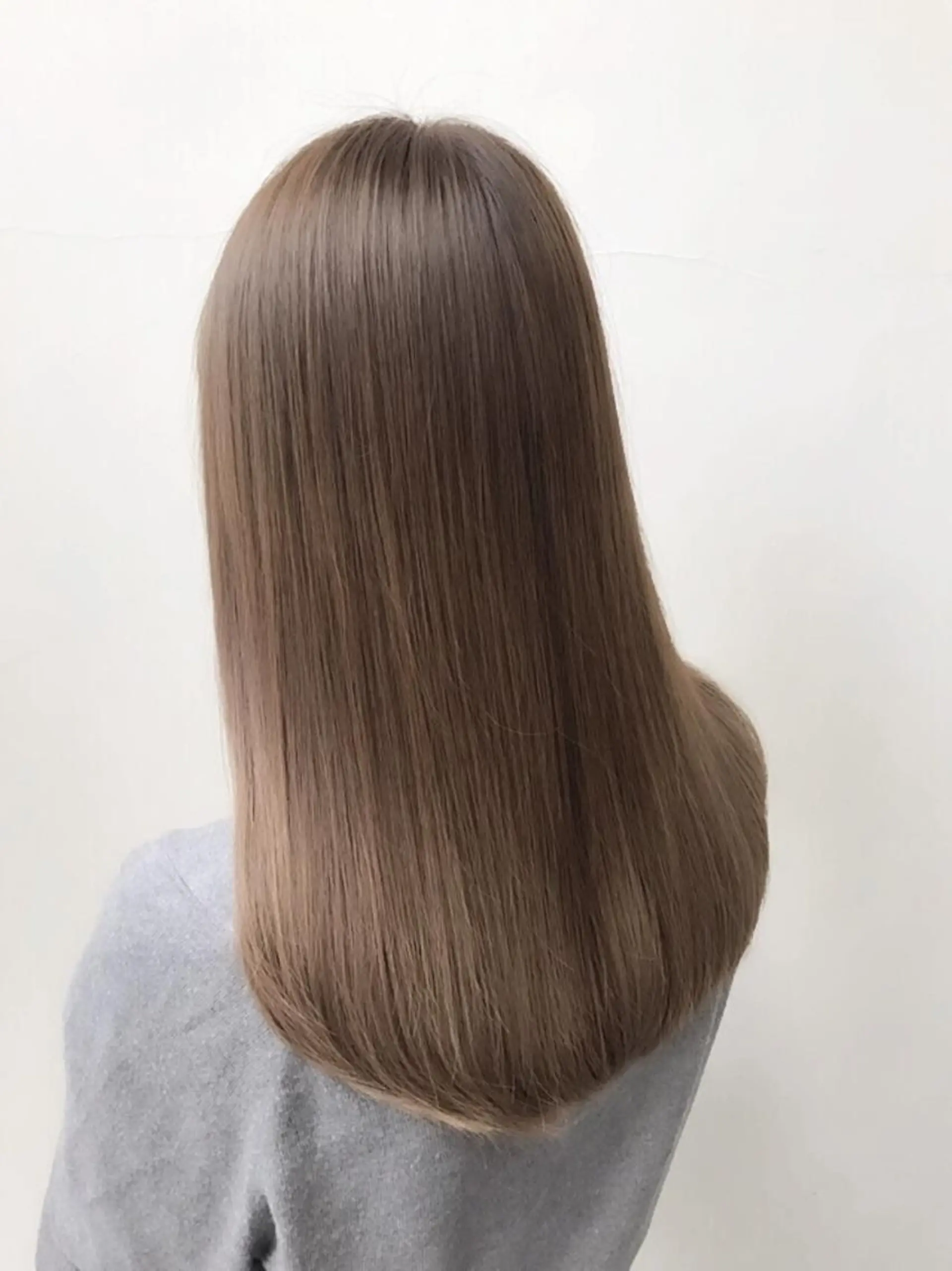 セミロング カラー ケアカラー トリートメント ✨髪質改善✨ トリートメントLASのヘアスタイル