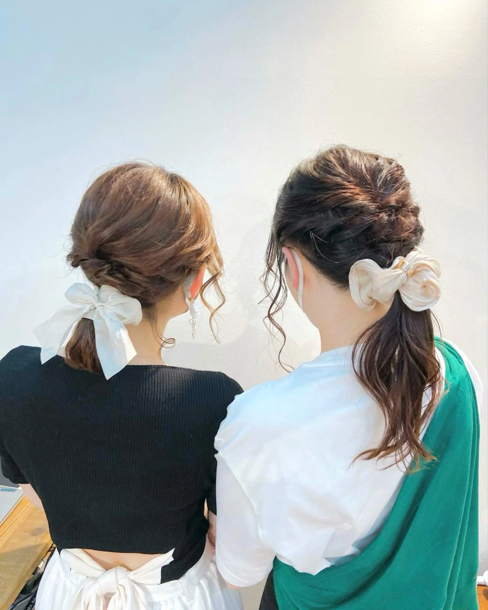 ミディアム ヘアアレンジ 簡単アレンジ 韓国ヘア /男女❄️ 細江 美紅のヘアスタイル