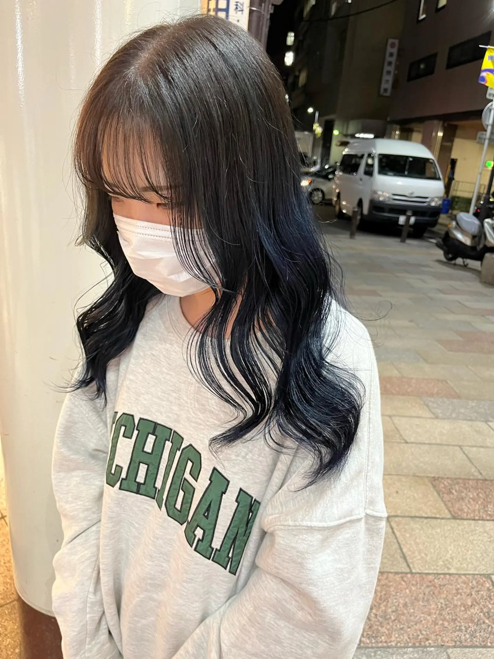 ロング カラー ヘアアレンジ ブリーチなし/ レイヤー🌿runaのヘアスタイル