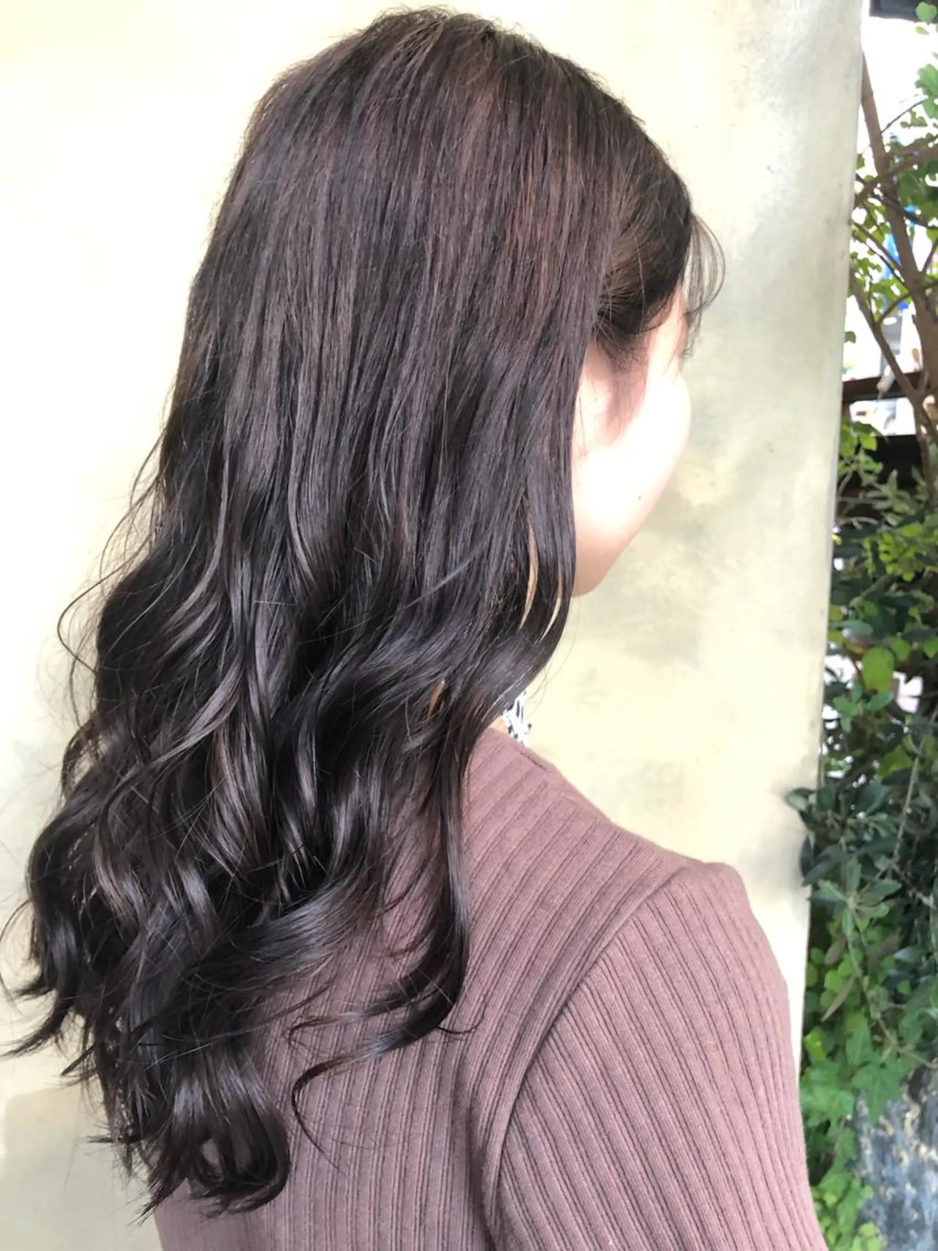 セミロング カラー カット 縮毛矯正 トリートメント 🧸プルエクステ❤︎ ネイルKAO🧸のヘアスタイル