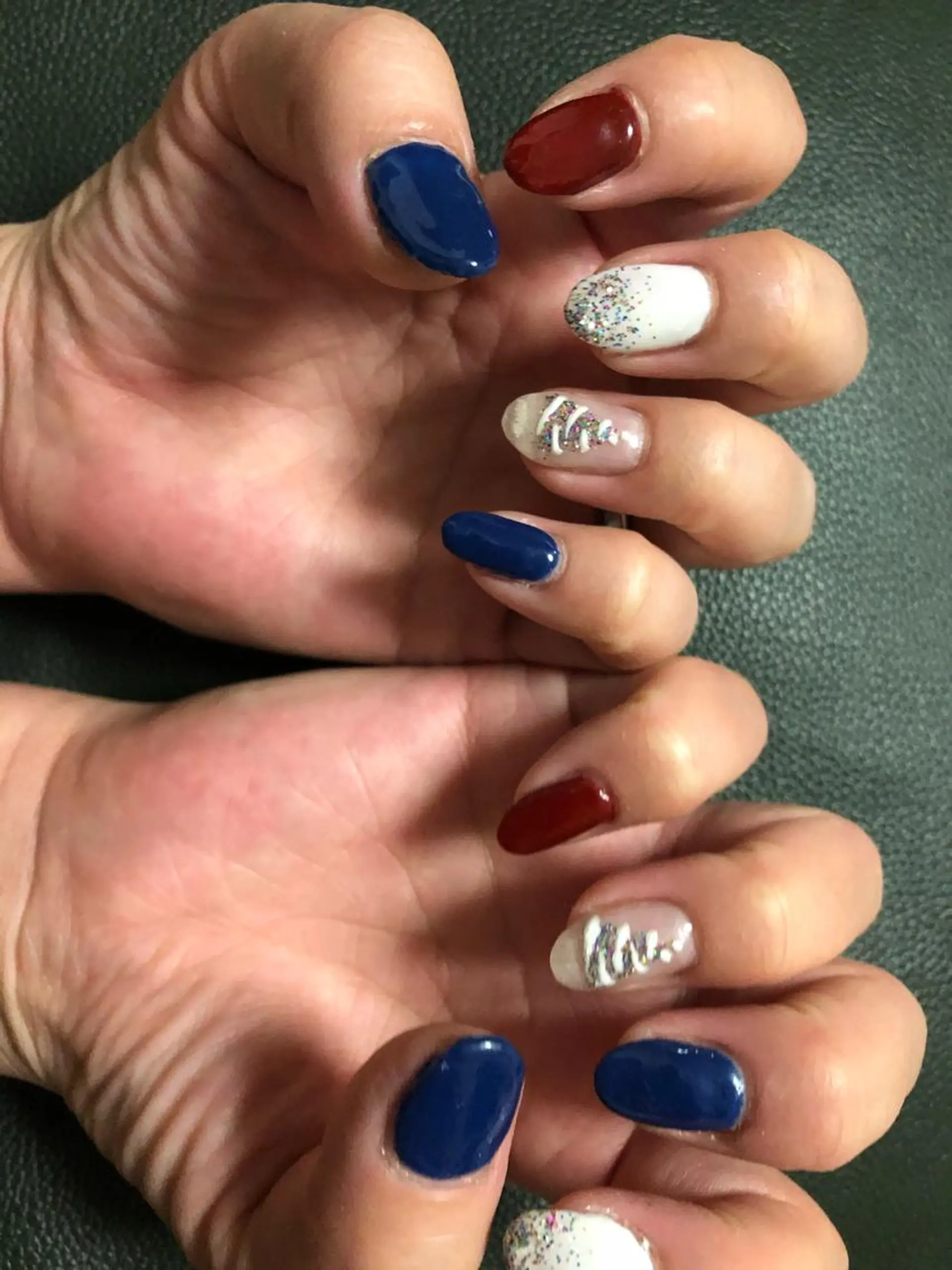 ネイル 冬ネイル chama所属・大和田 美貴のネイルデザイン