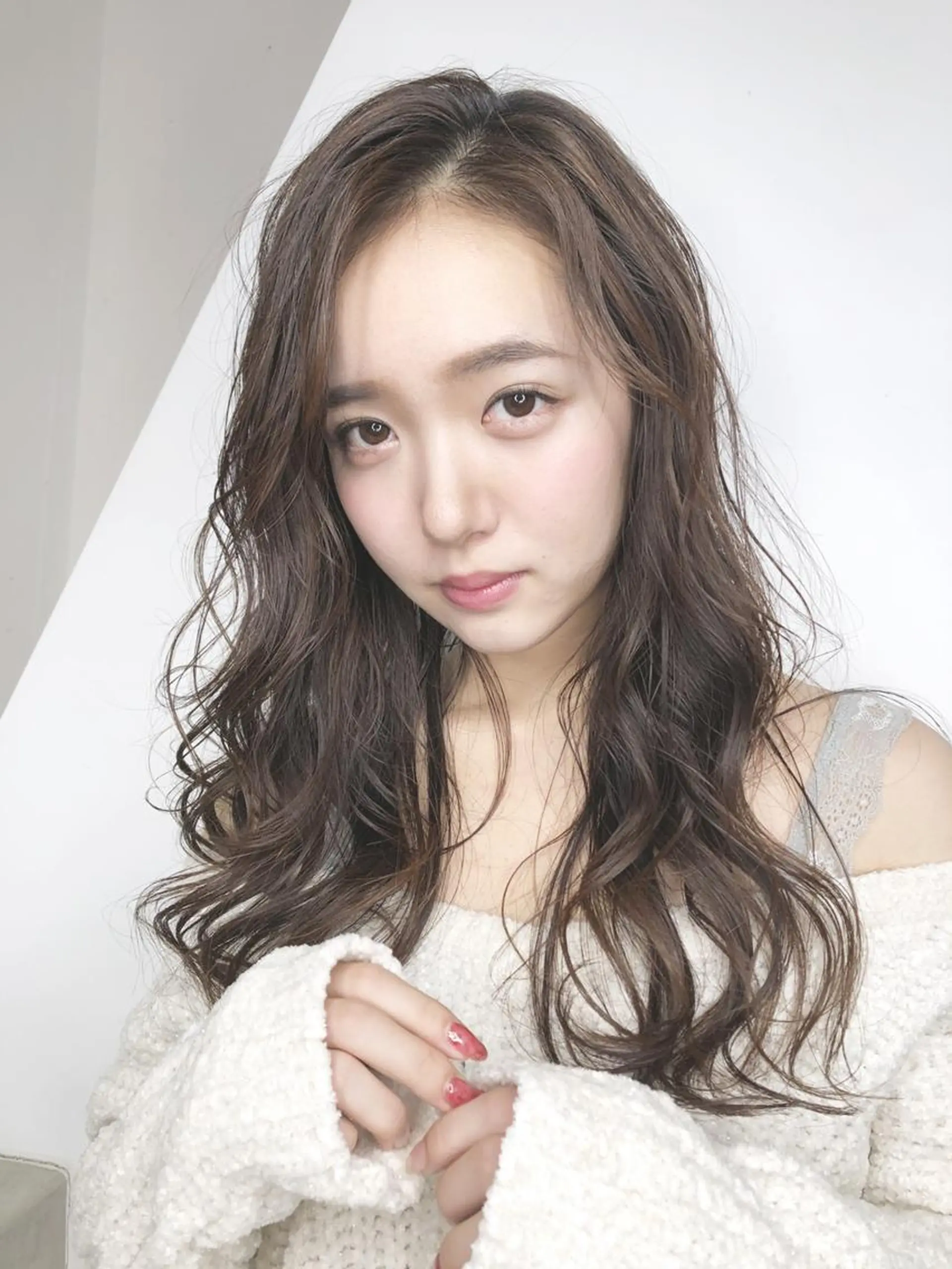 ロング カラー パーマ ヘアアレンジ ロング ITbyALBUM 中野店のヘアスタイル