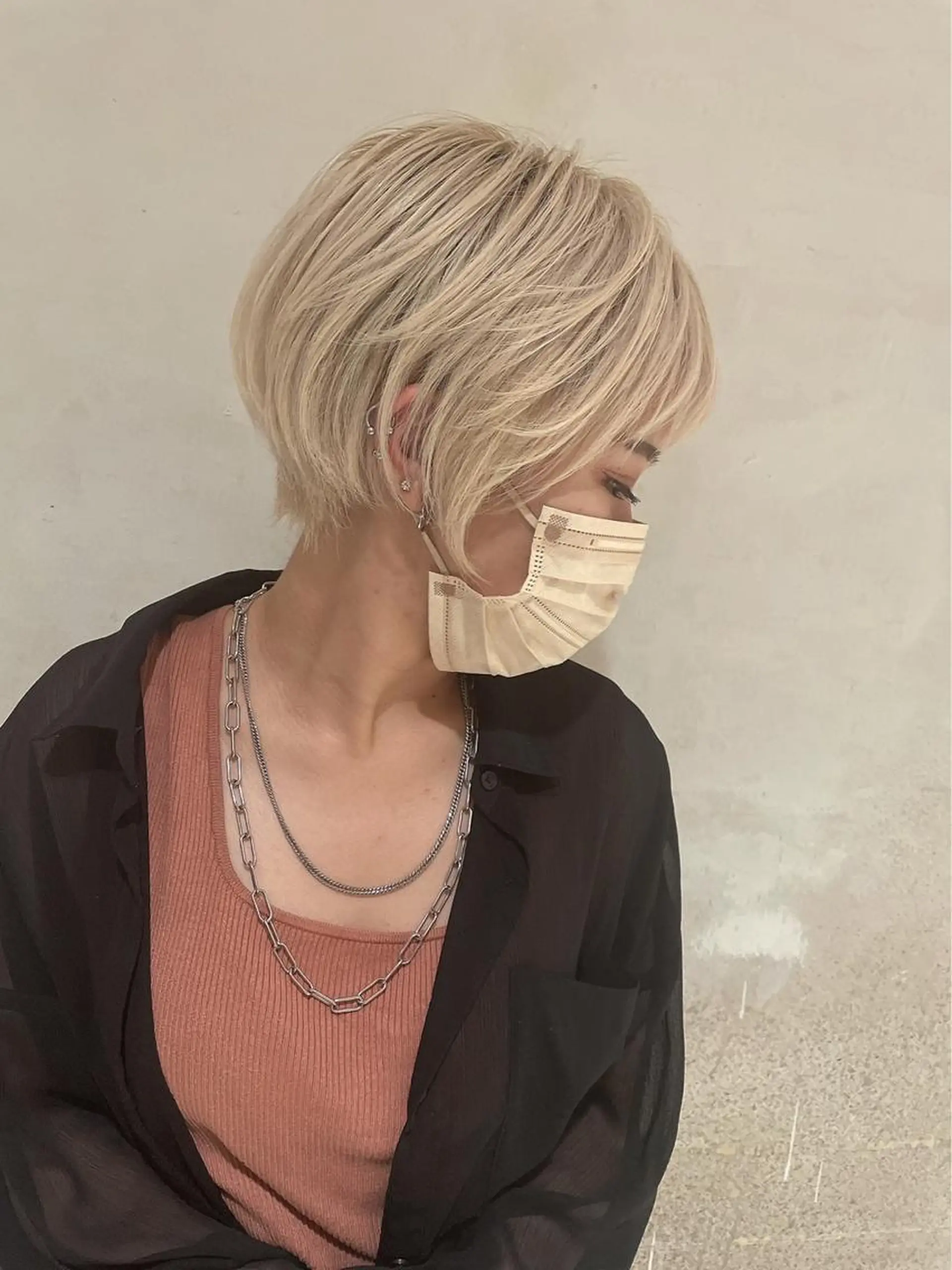 ショート ショートヘア 🫧ボブ/ツヤ髪/美 髪矯正／菜結のヘアスタイル