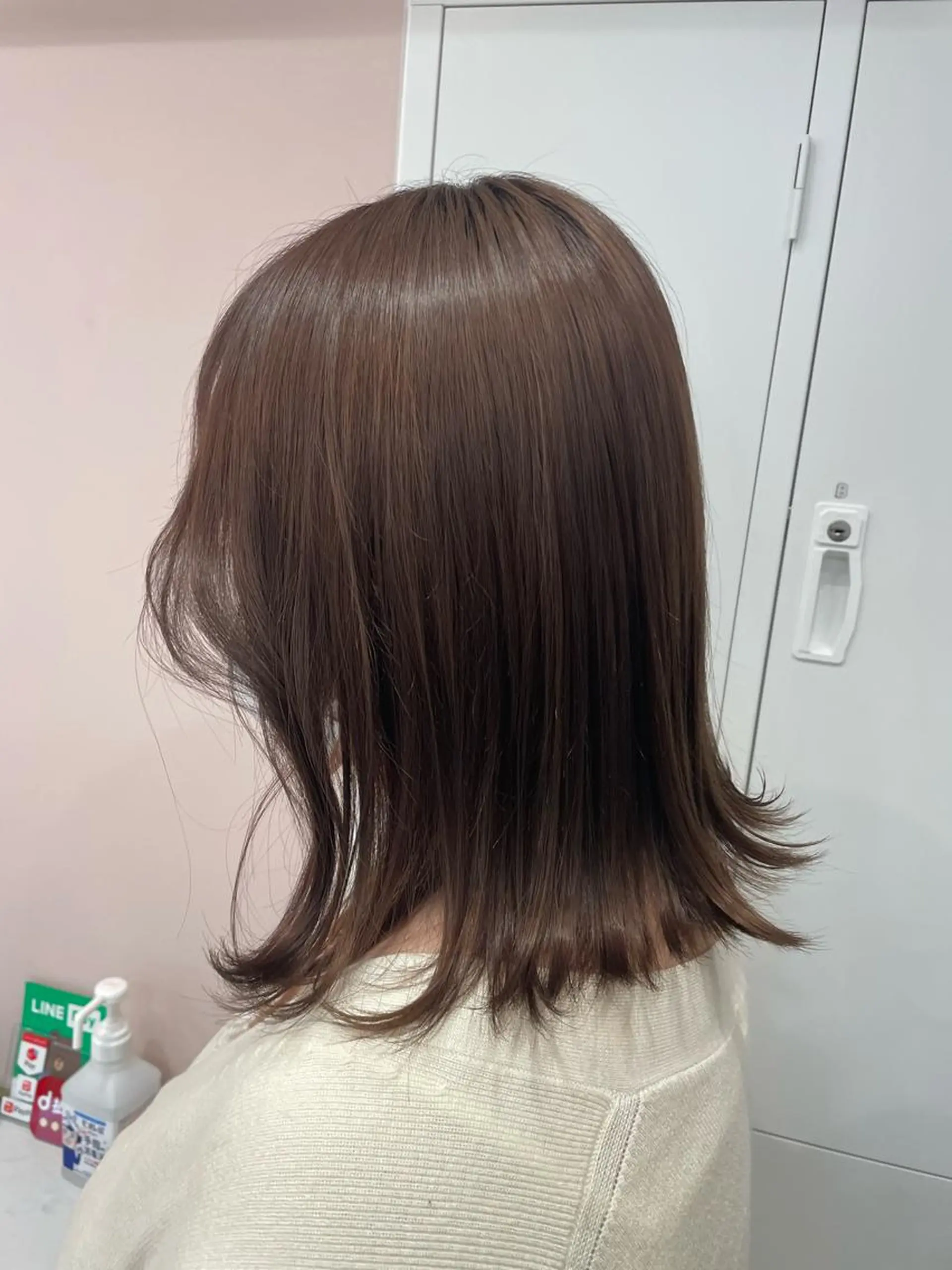 ミディアム カット トリートメント ヘッドスパ マホ/日吉/髪質改善 /レイヤー/ガーリーのヘアスタイル