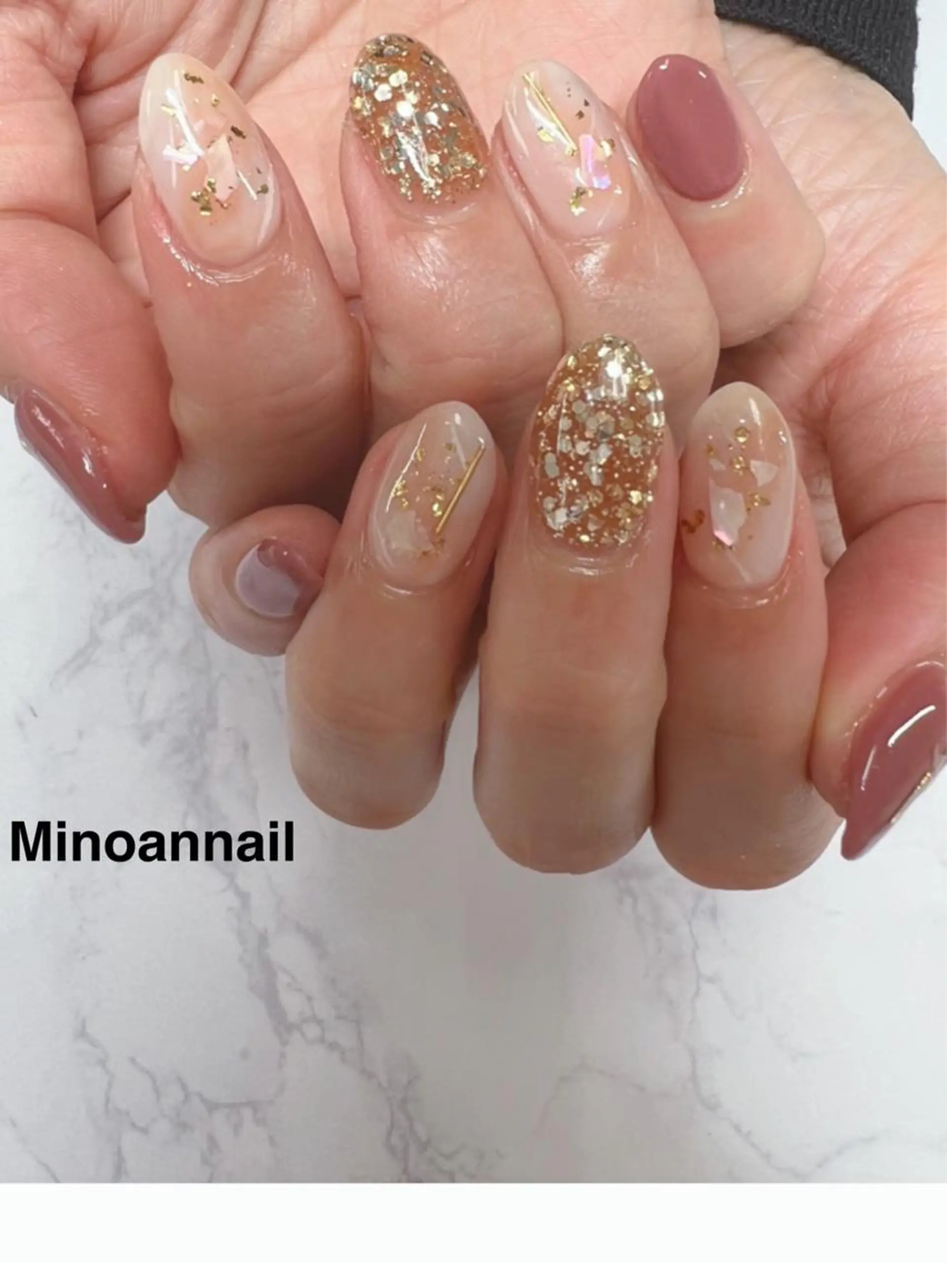 ネイル 美ノ庵ネイルサロン メトロポリタン前店のネイルデザイン