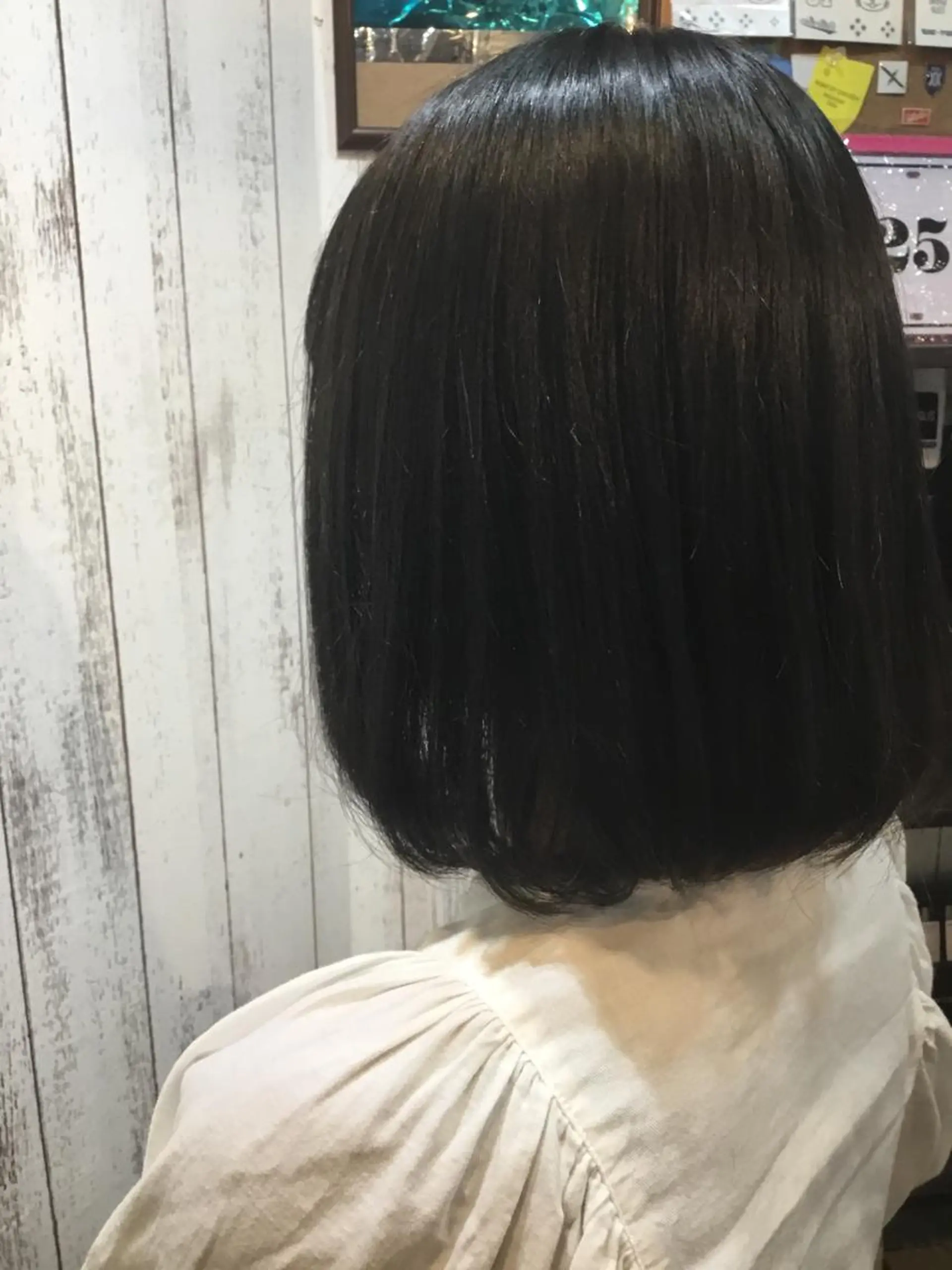 ミディアム カラー パーマ embrace エンブレイスのヘアスタイル