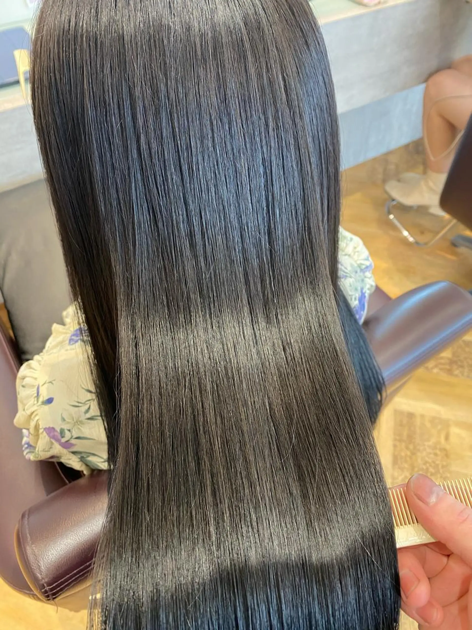 ロング カラー アクアカラー 髪質改善 トリートメント ヘアカラー トリートメント 🫧髪質改善×艶髪 🫧根本泰成🫧のヘアスタイル