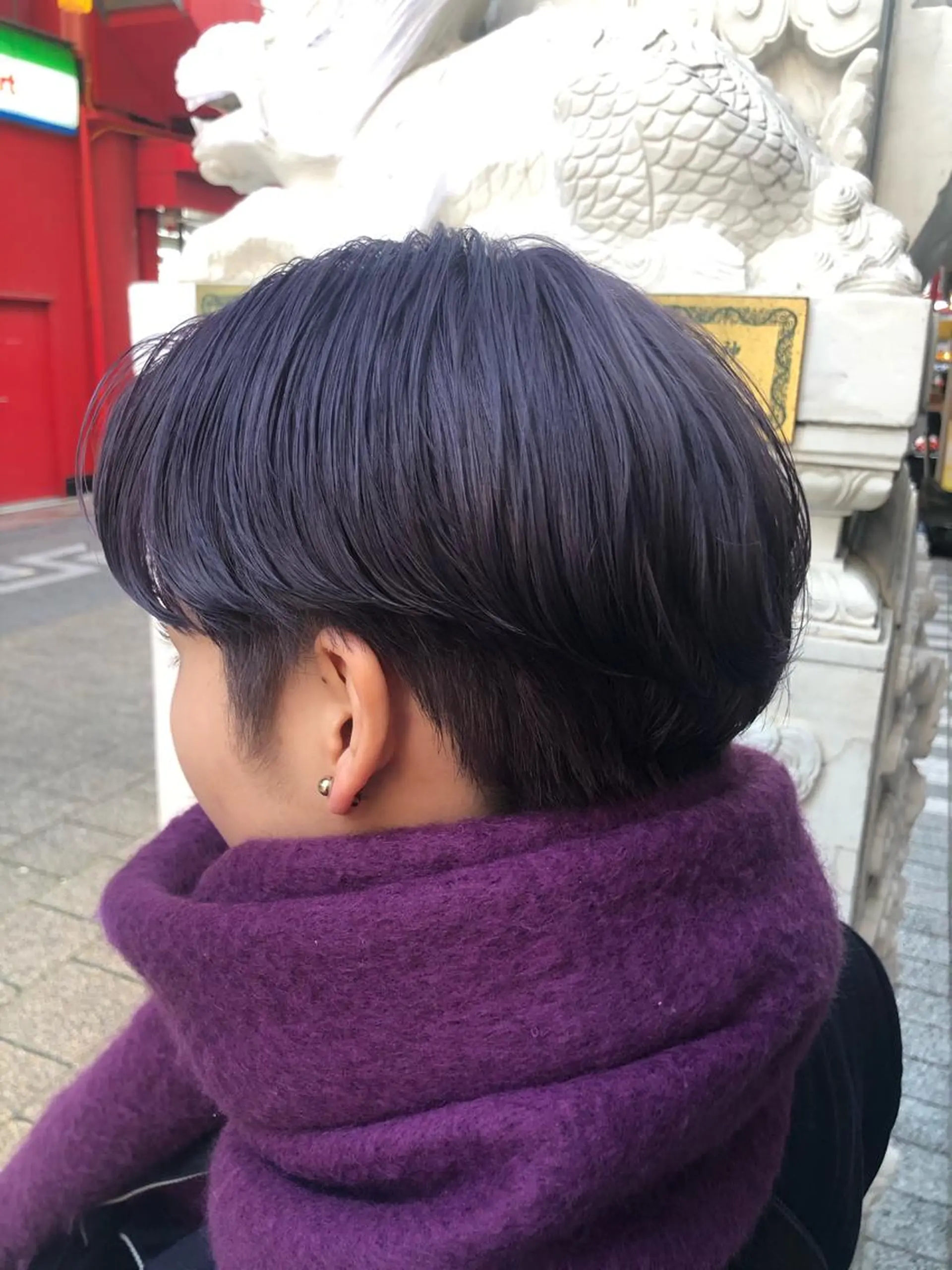ショート カラー 高澤 まなみのヘアスタイル