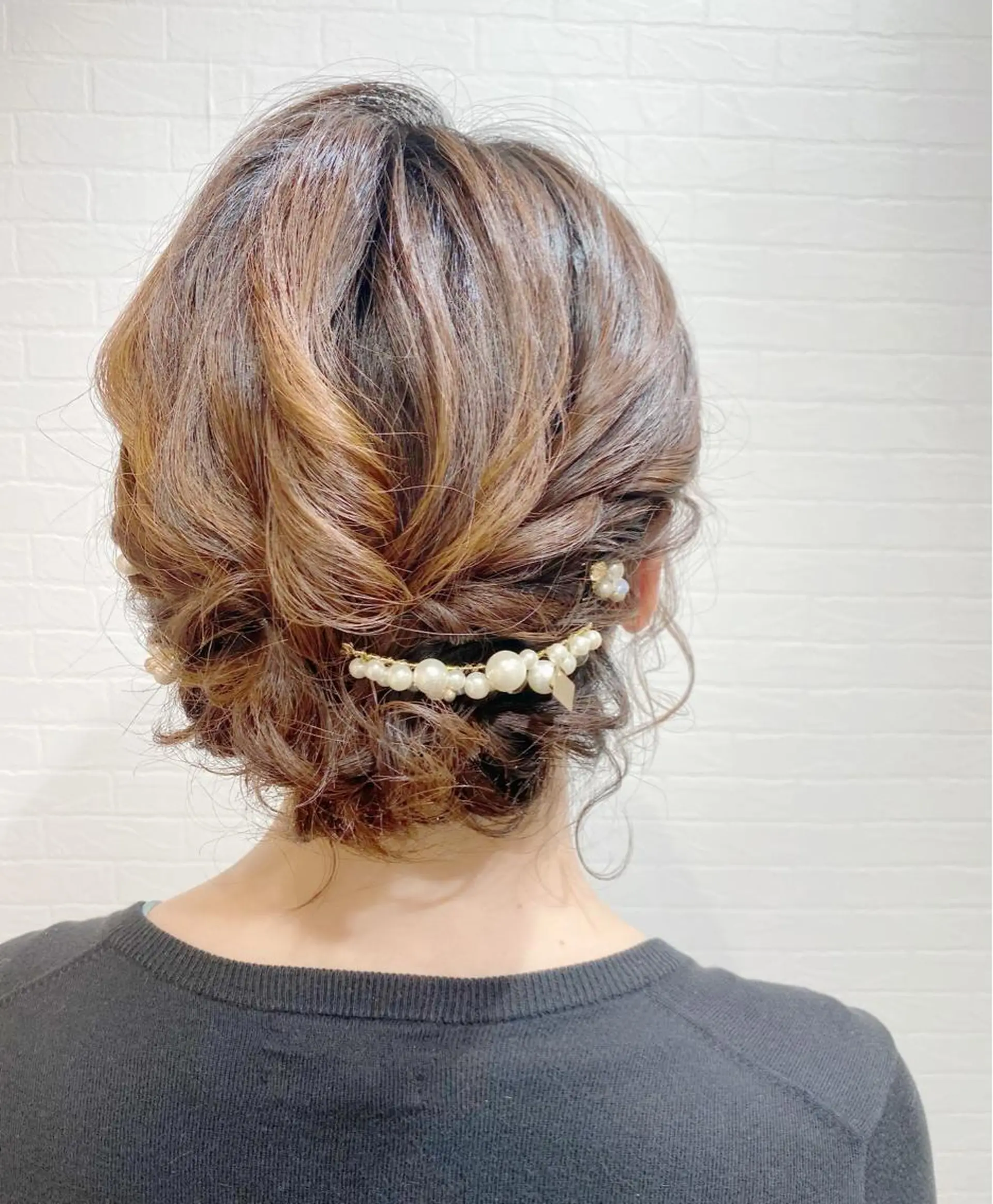 ヘアアレンジ ボブ ヘアセット GRANLUSSO 〜グランルッソ駅前店所属・木口 嘉美のヘアスタイル