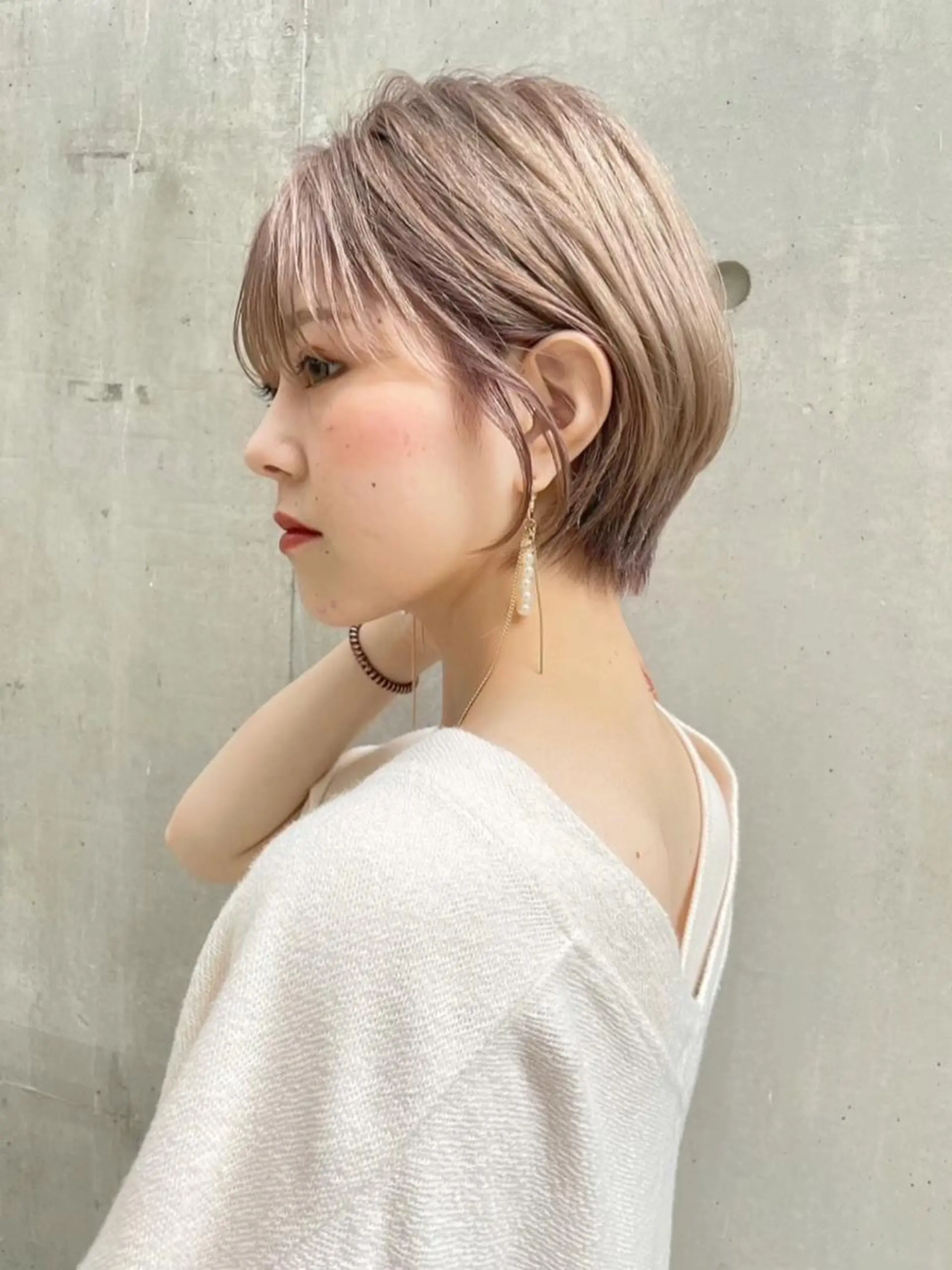 ショート ショートヘア 寺尾 綾乃のヘアスタイル