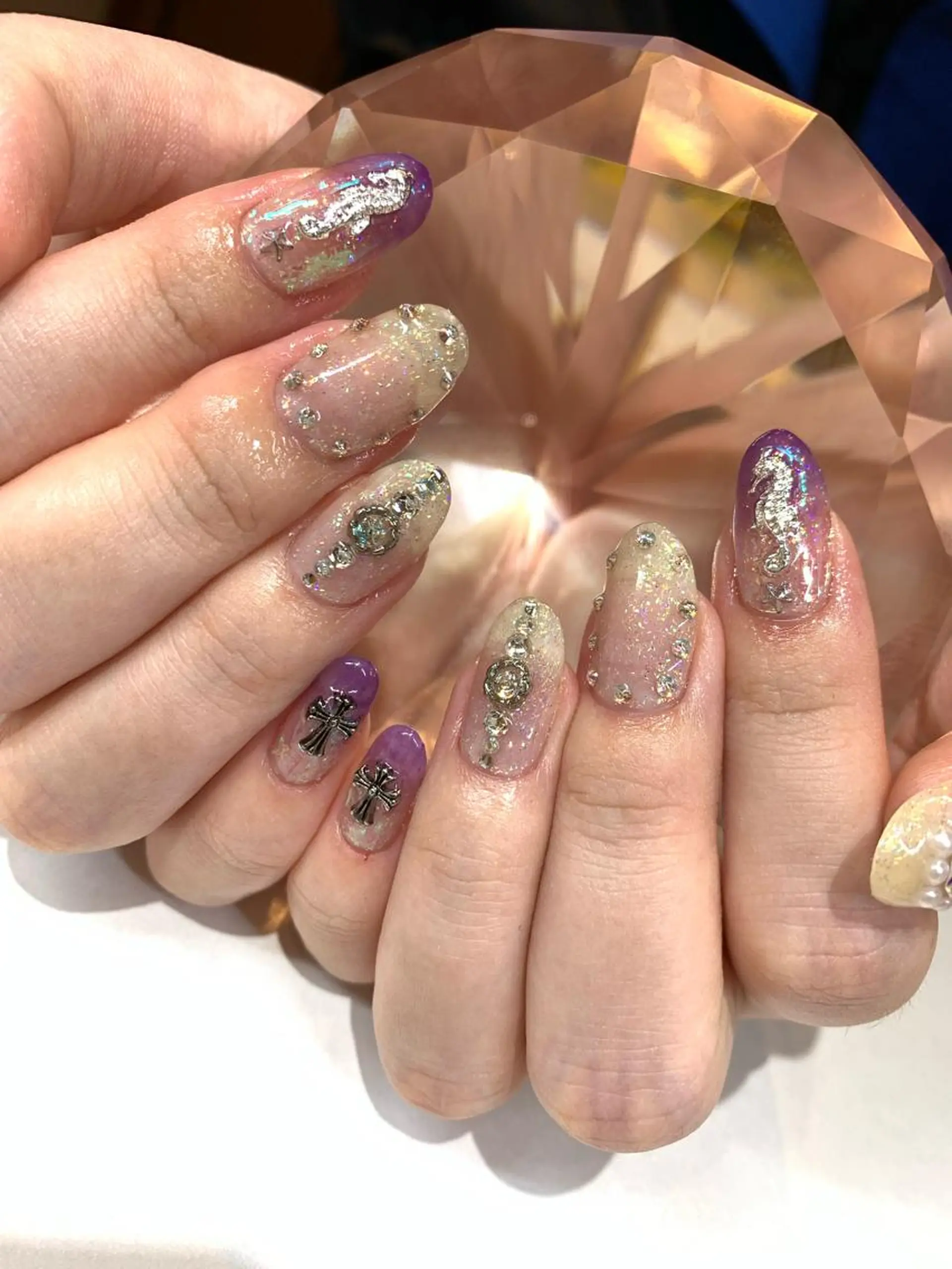 ネイル ハンドネイル glow_ nailのネイルデザイン