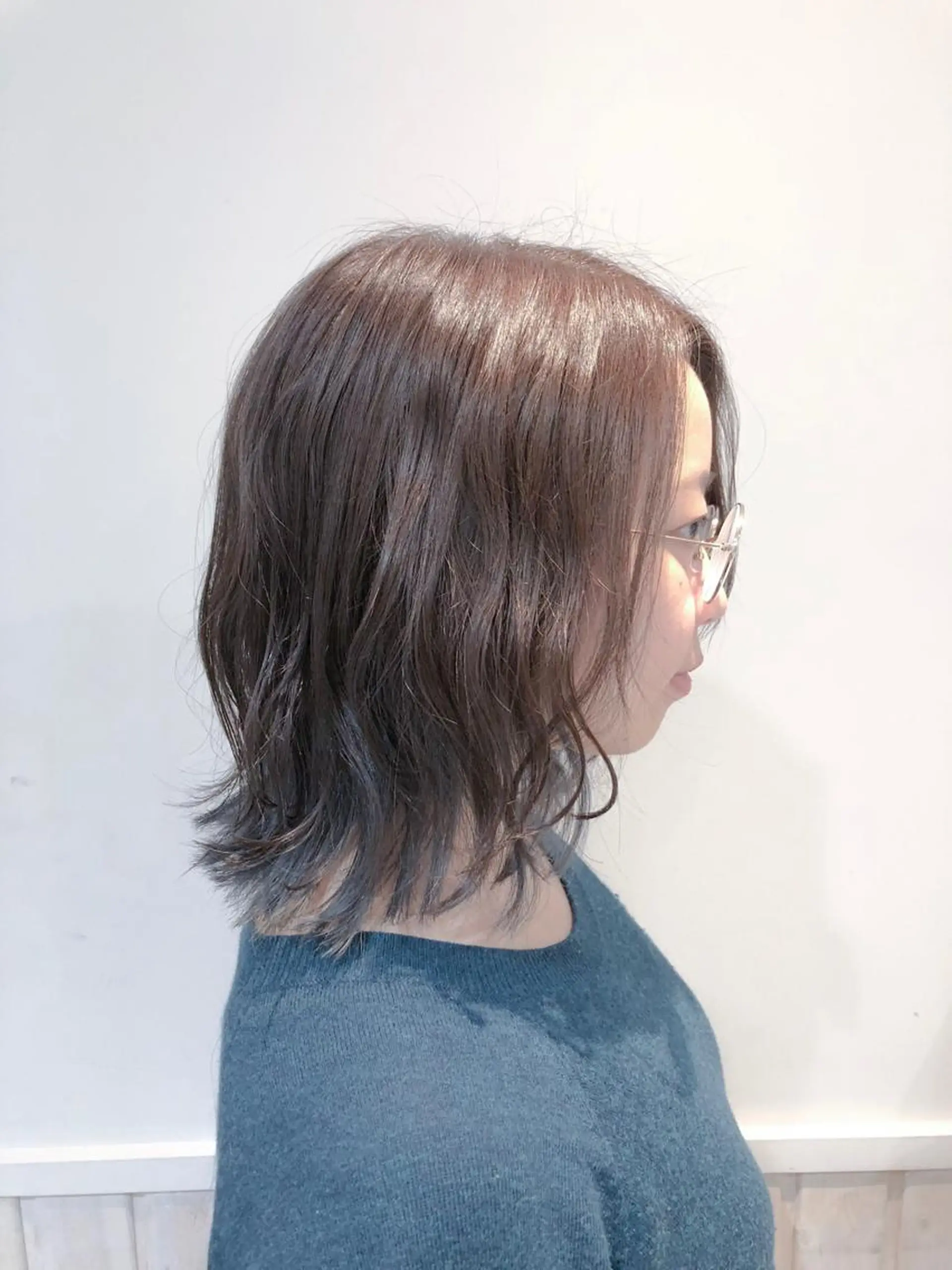 ミディアム カラー アッシュ インナーカラー un所属・un 溝の口 伊豆本のマツエク・マツパデザイン