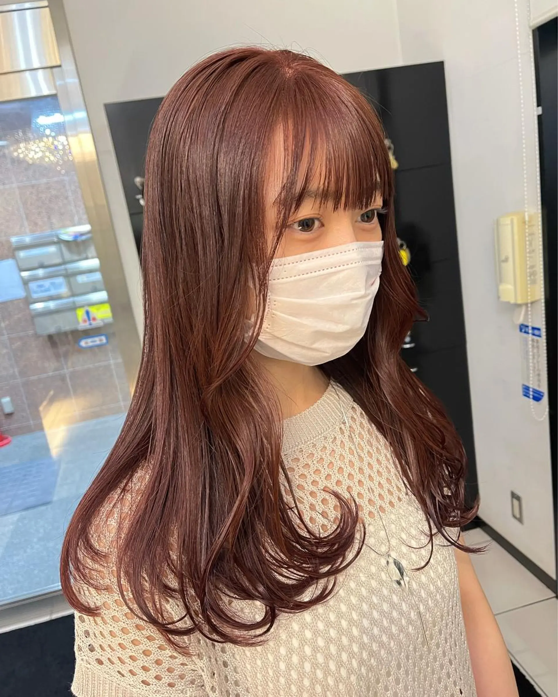 ロング カラー ヘアアレンジ channel所属・Natsumi ❤︎のヘアスタイル