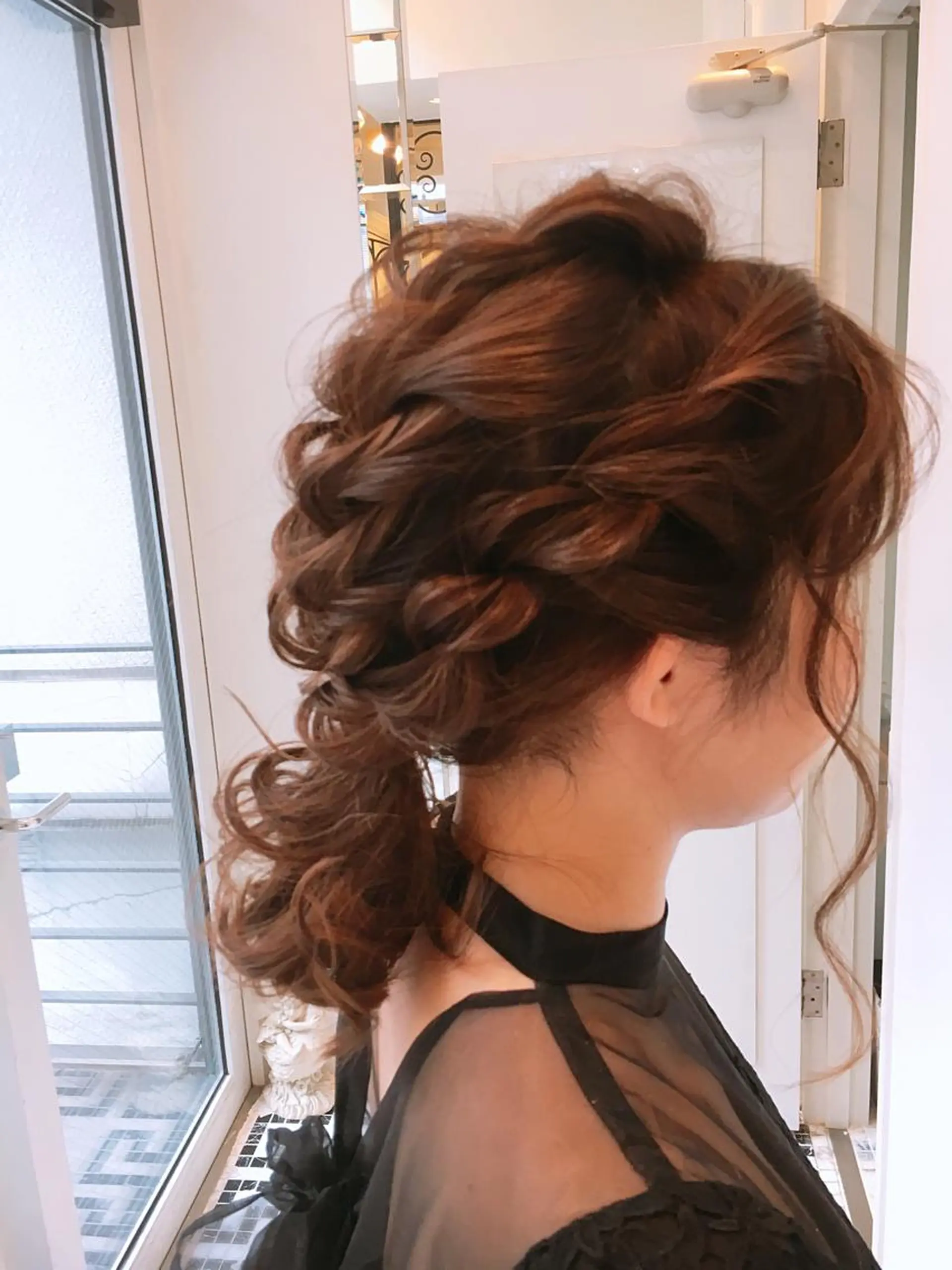 ミディアム ヘアアレンジ 伊藤 しずくのその他イメージ