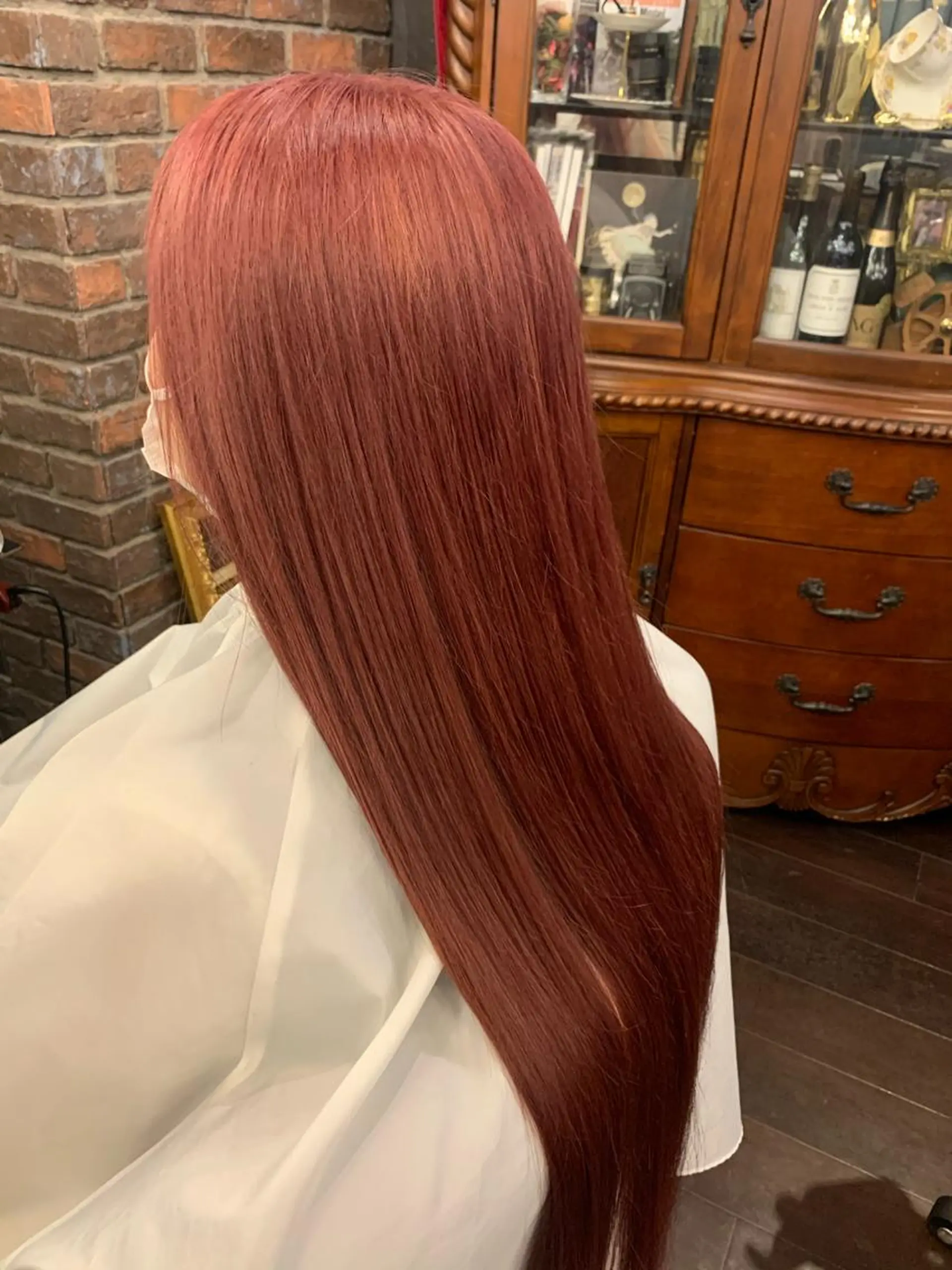 ロング カラー 藤井菜々 （エルベスアクト）のヘアスタイル