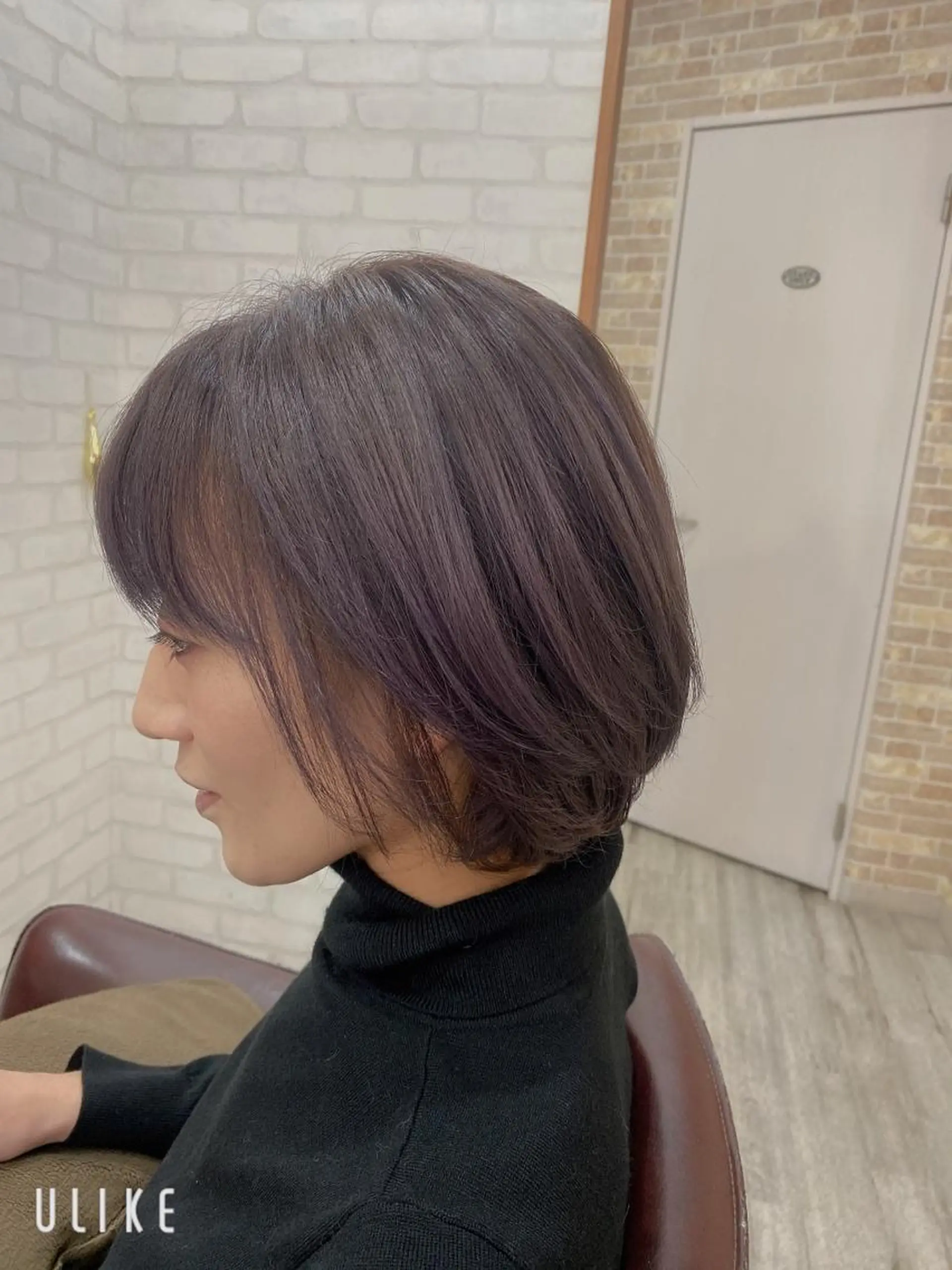 ショート 若山 敦のヘアスタイル
