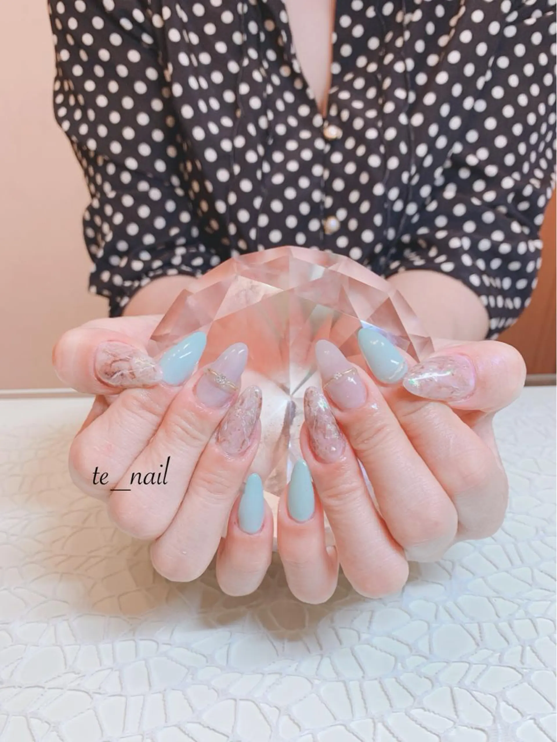 ネイル アートネイル ニュアンスネイル ｔe_ nailのネイルデザイン