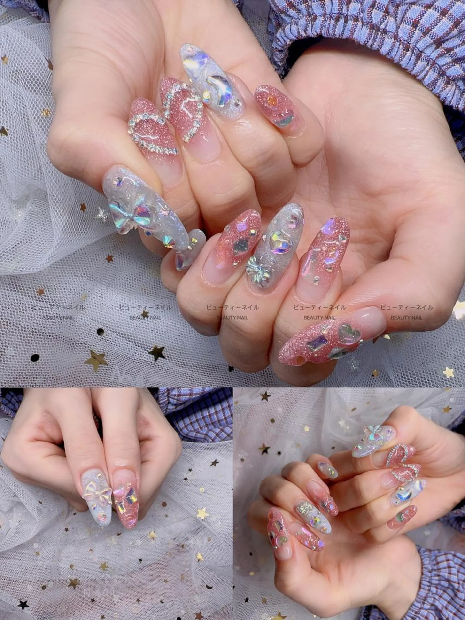 ネイル 長さ出し ジェルネイル Moonstone Salon所属・Moonstone Salonのネイルデザイン