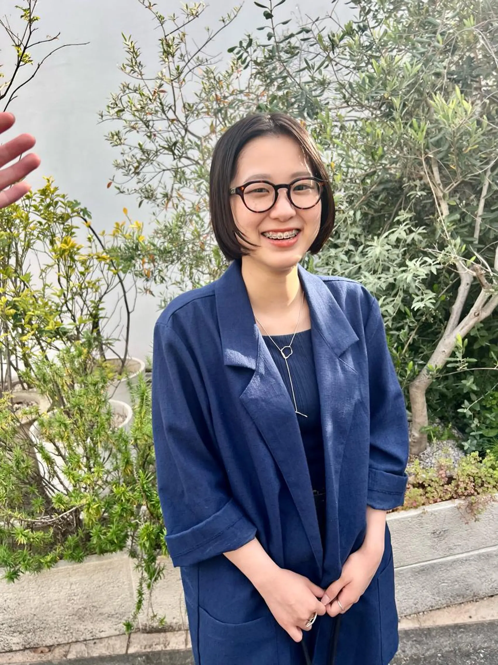 ショート ボブ 顔周りカット カット sakoda shunkiのヘアスタイル