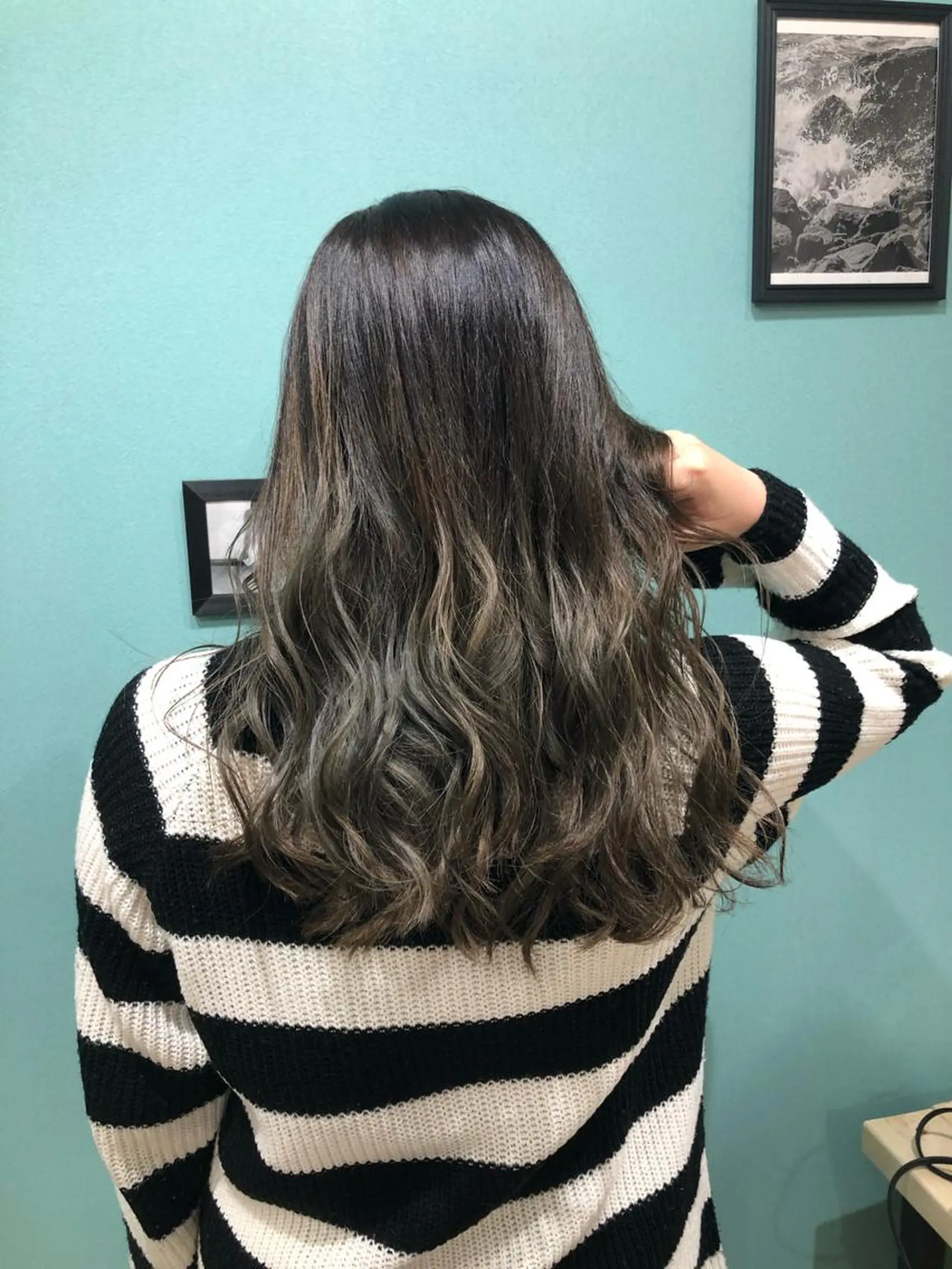 セミロング レイヤーカット ヘアカラー トリートメント Lia所属・縮毛矯正の達人 ☆　松本のヘアスタイル