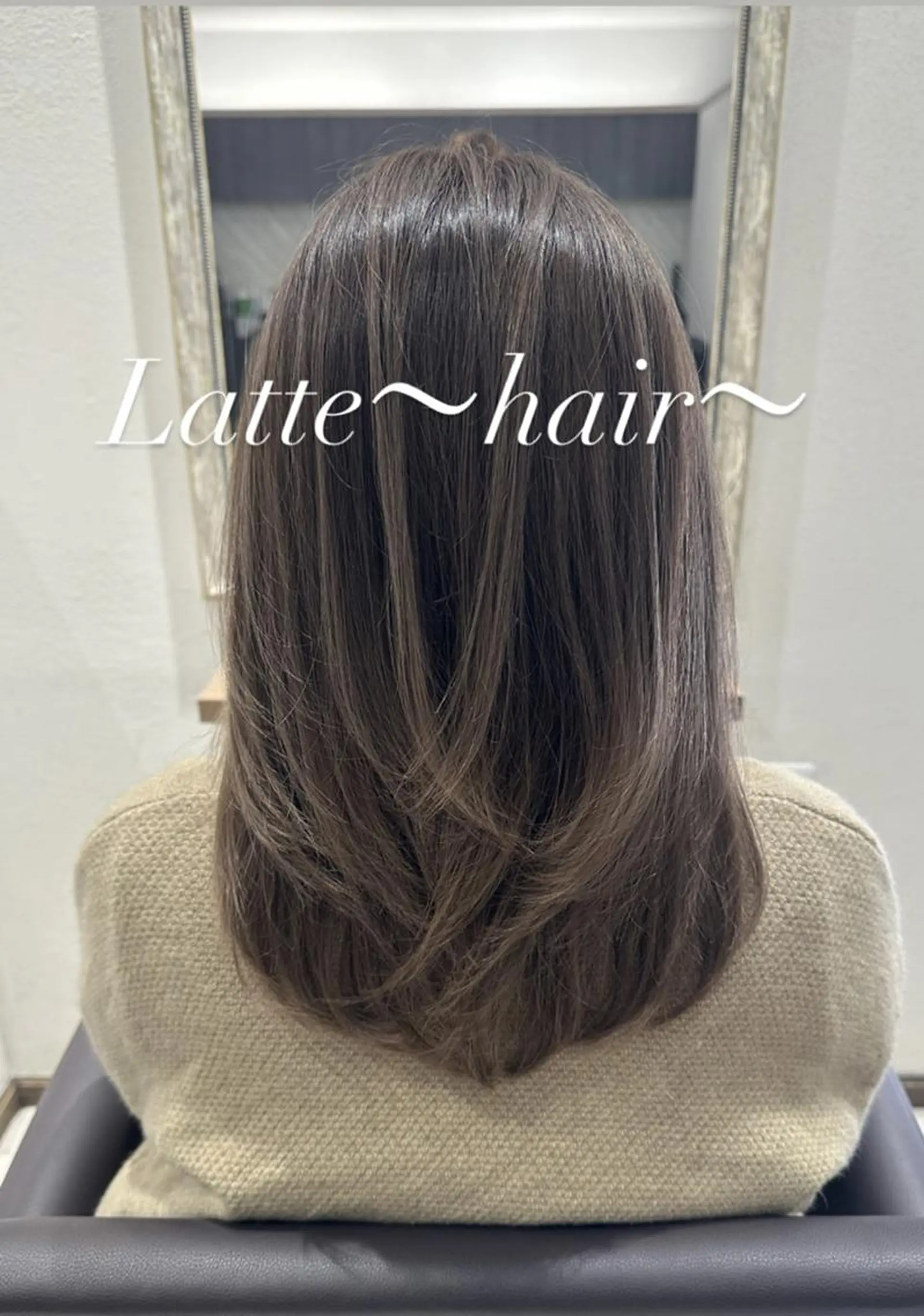 セミロング 瀬尾 由希菜のヘアスタイル