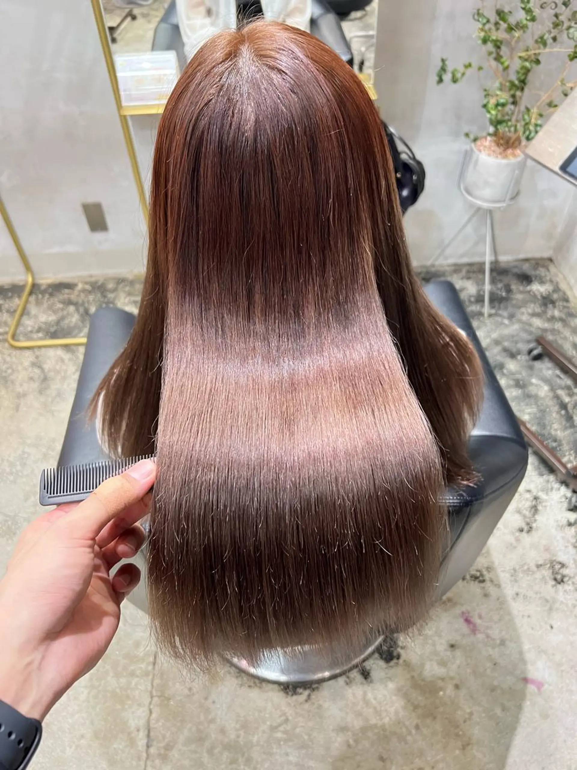 ロング カラー ブラウンカラー くすみブラウン 北花田美容師🍃村尾 光太/むらのヘアスタイル