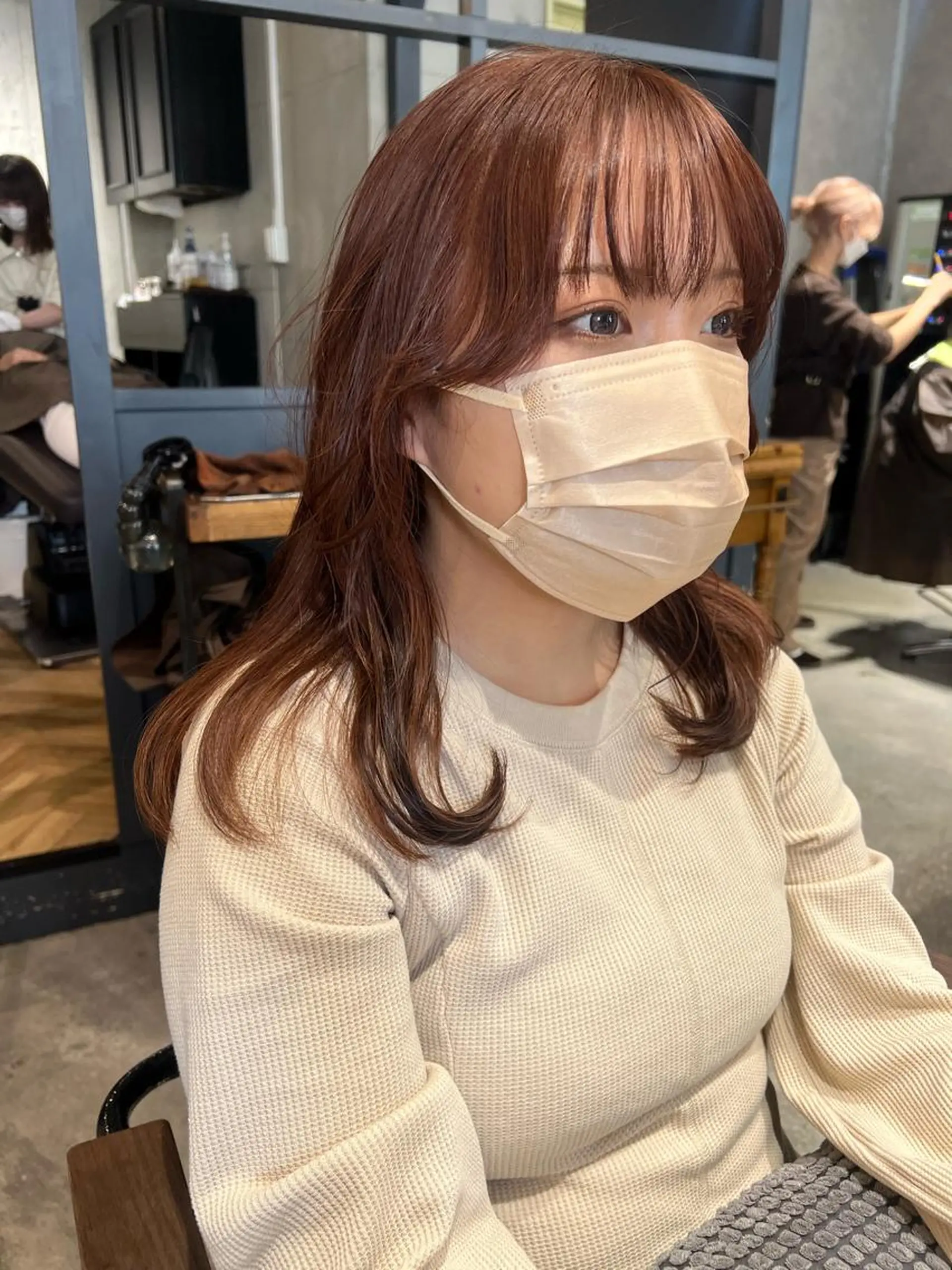 セミロング 韓国風ヘア COAPLUS所属・透明感color特化 🪄cocoroのヘアスタイル