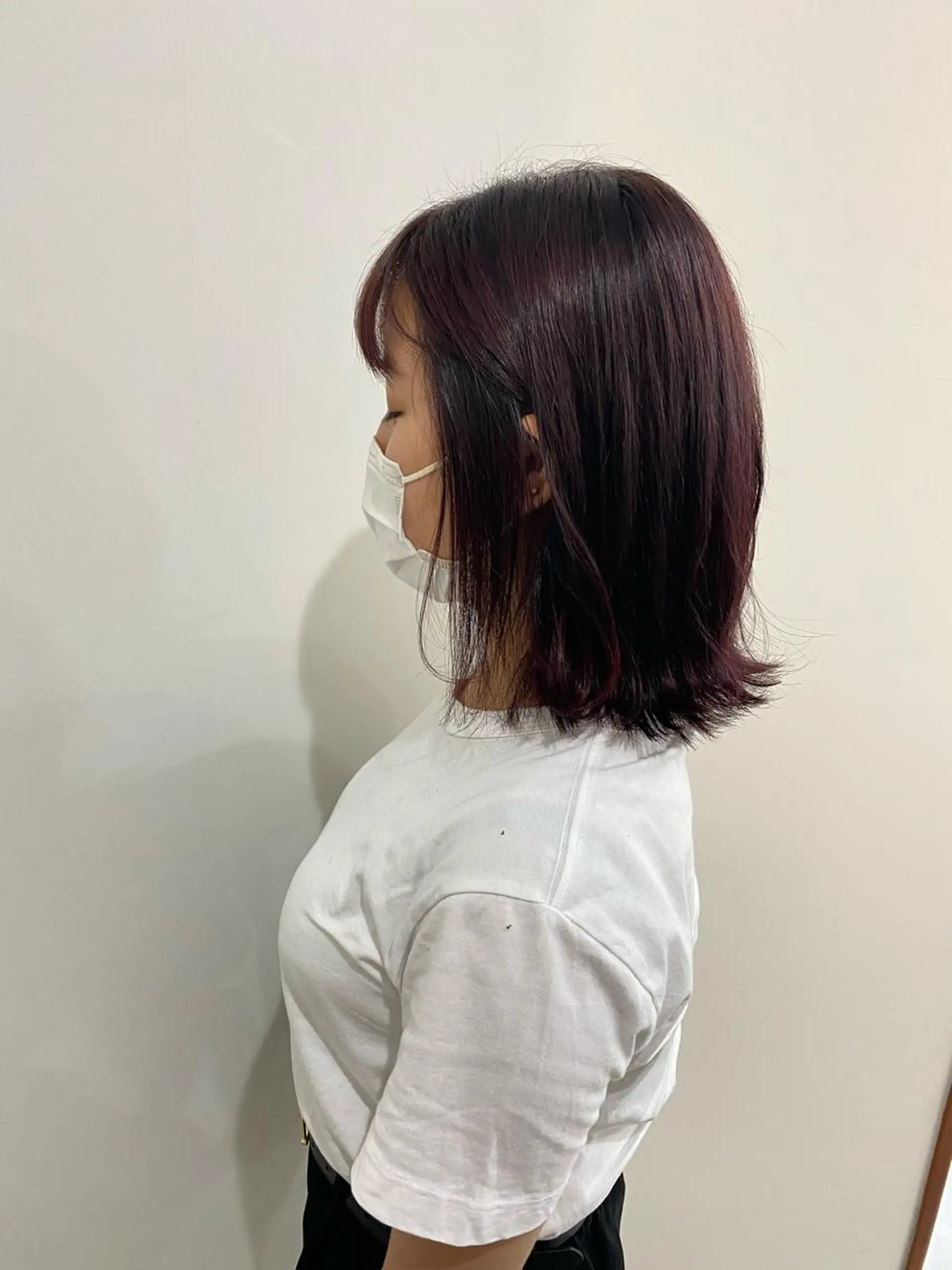 ミディアム 川野 彩海のヘアスタイル