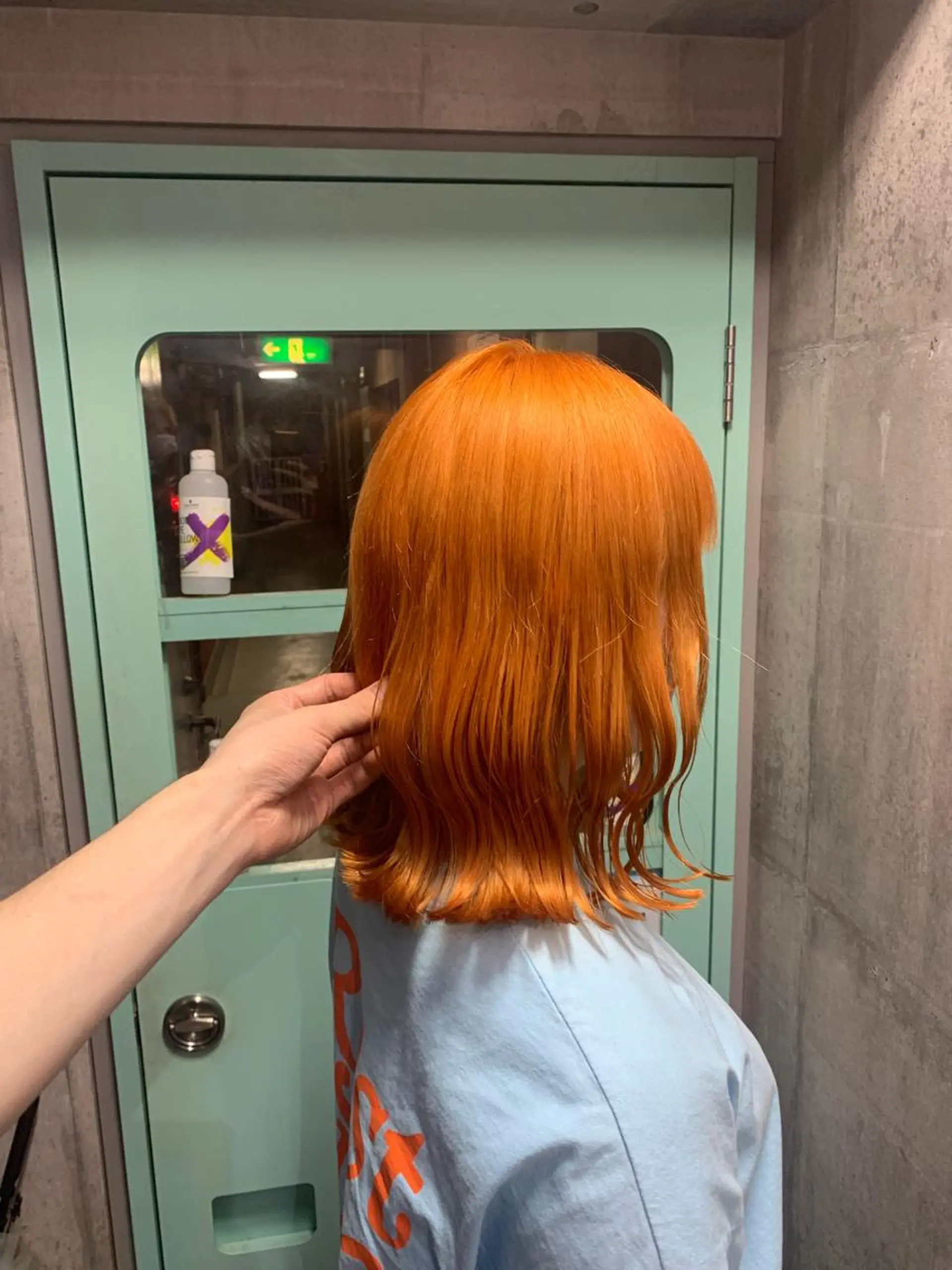 ショート カラー ヘアカラー トリートメント ハイトーン/メンズ/ ウルフ特化   小松のヘアスタイル