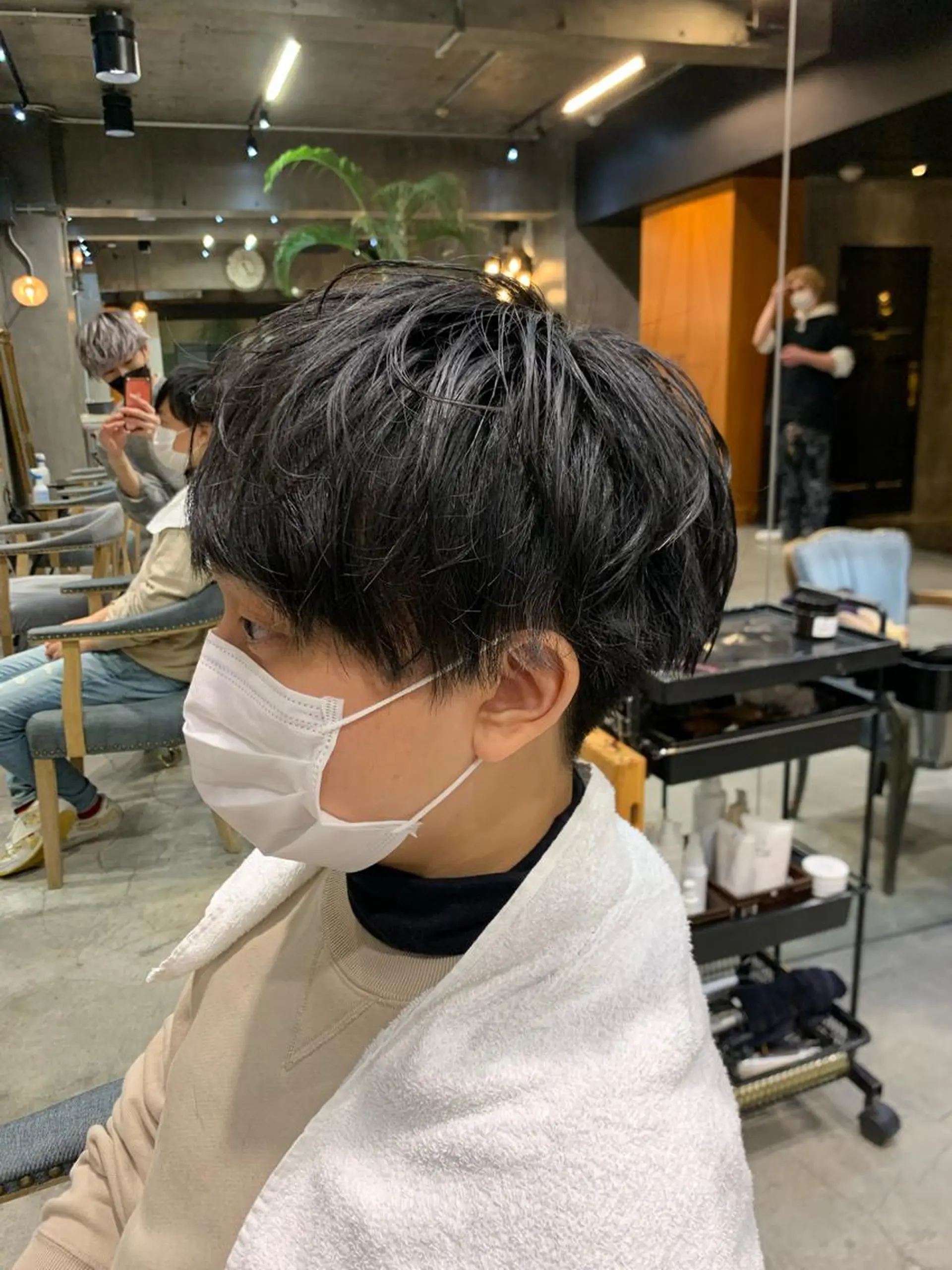 パーマ メンズ カット パーマ トリートメント GO TODAY 原宿本店所属・🎁曲がる縮毛矯正 /DAIKIのヘアスタイル