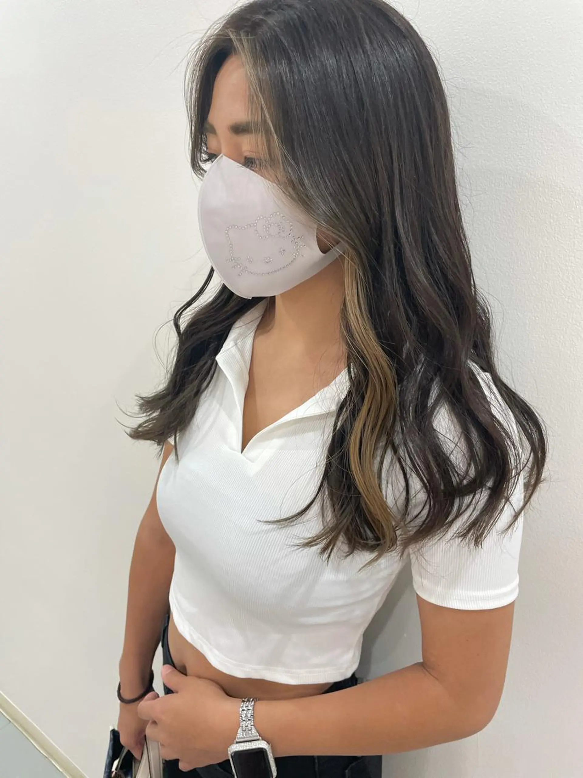 ロング カラー akane .のヘアスタイル