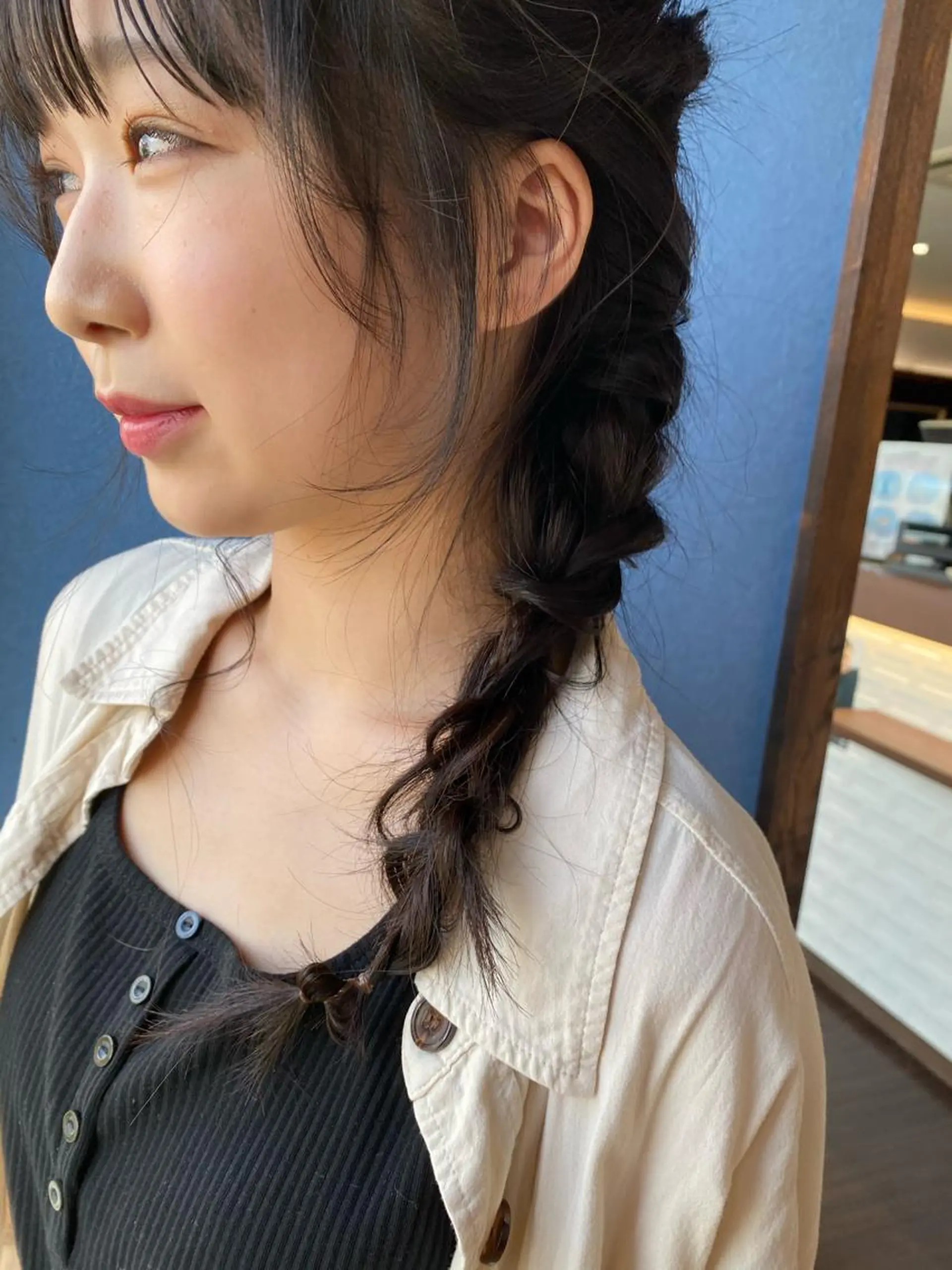 ロング 大内 郁のヘアスタイル