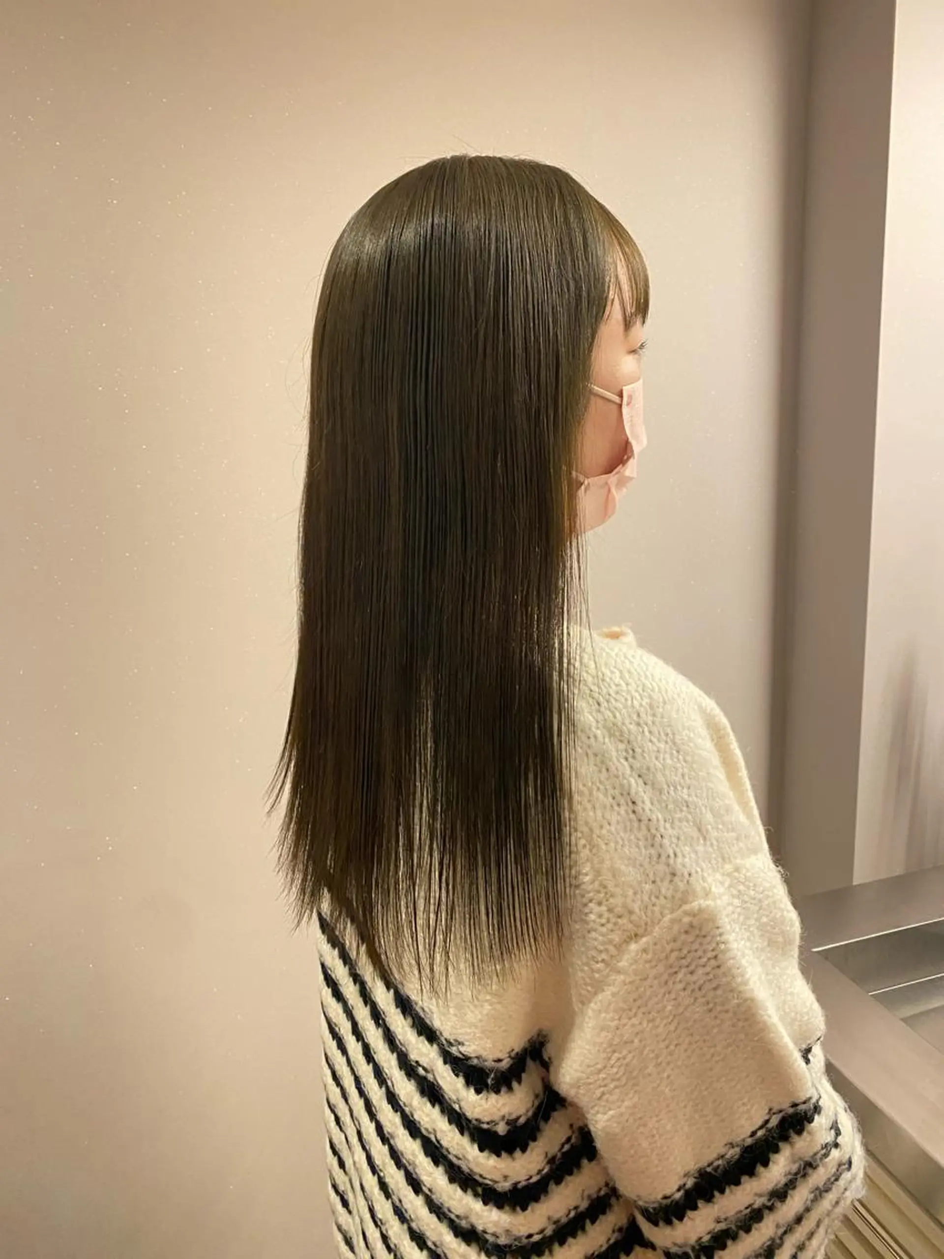 ロング カラー パーマ ヘアアレンジ メンズ キッズ ネイル マツエク・マツパ アイブロウ chapter問屋町 💘小室明華のヘアスタイル