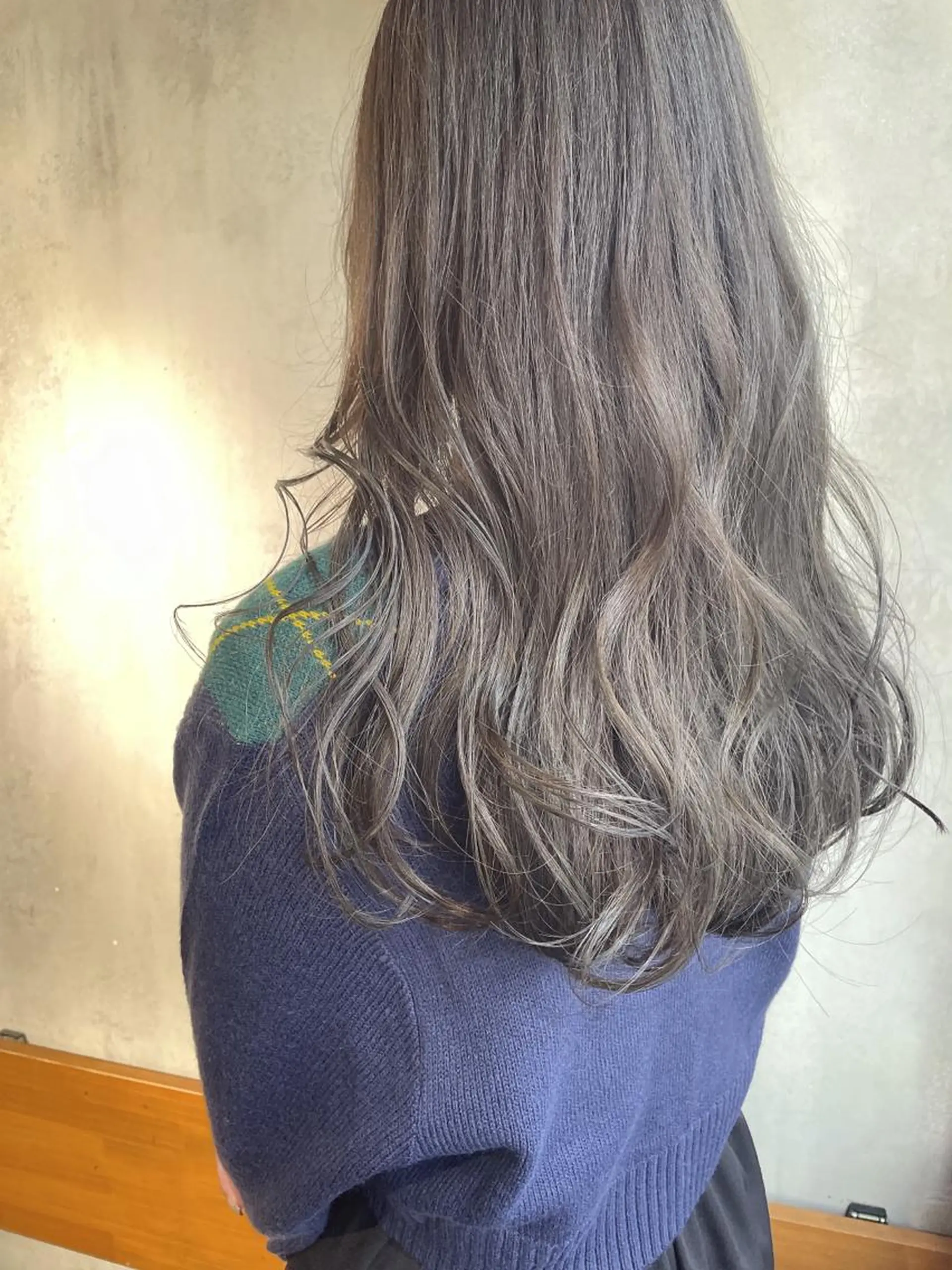 ロング カラー 梅田美容室 山崎海波のヘアスタイル