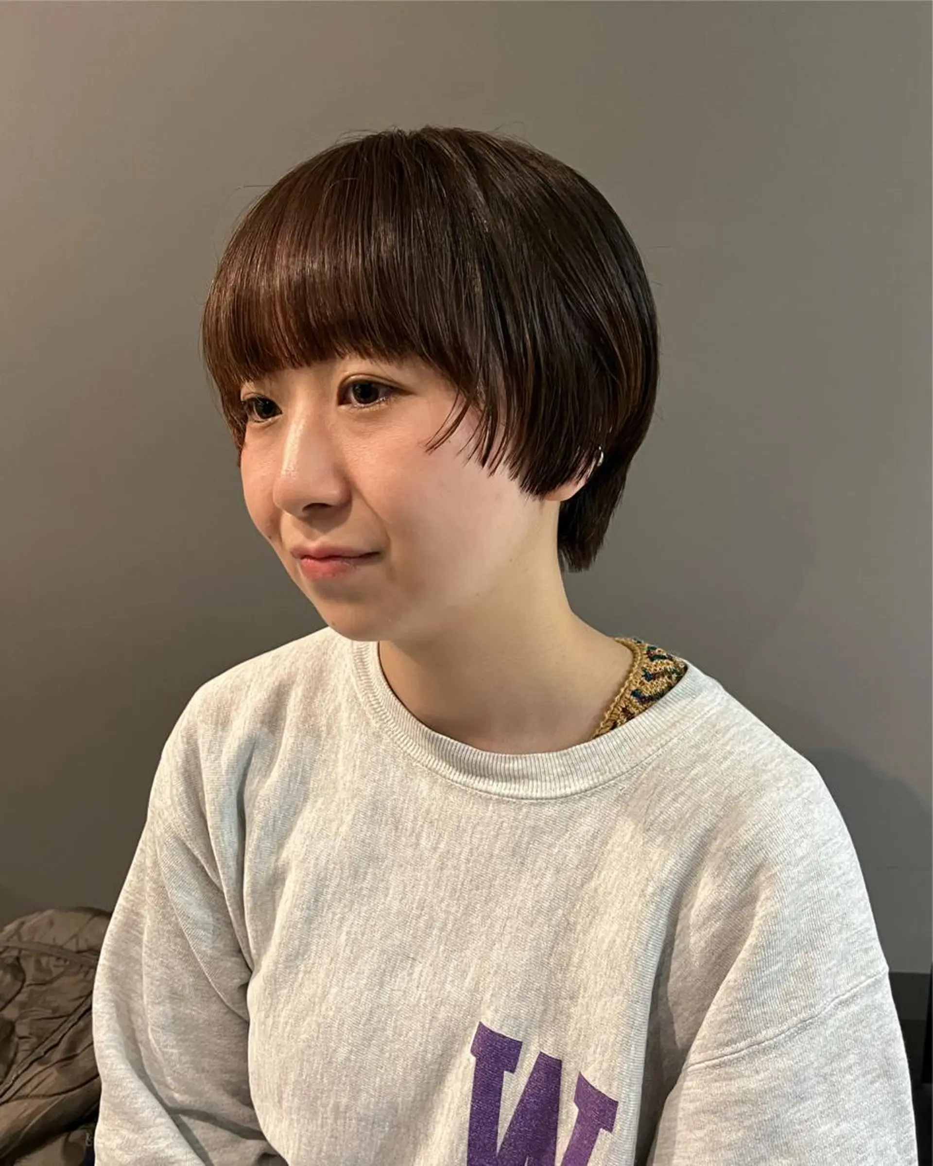 ショート NERO 眞下秋歩のヘアスタイル