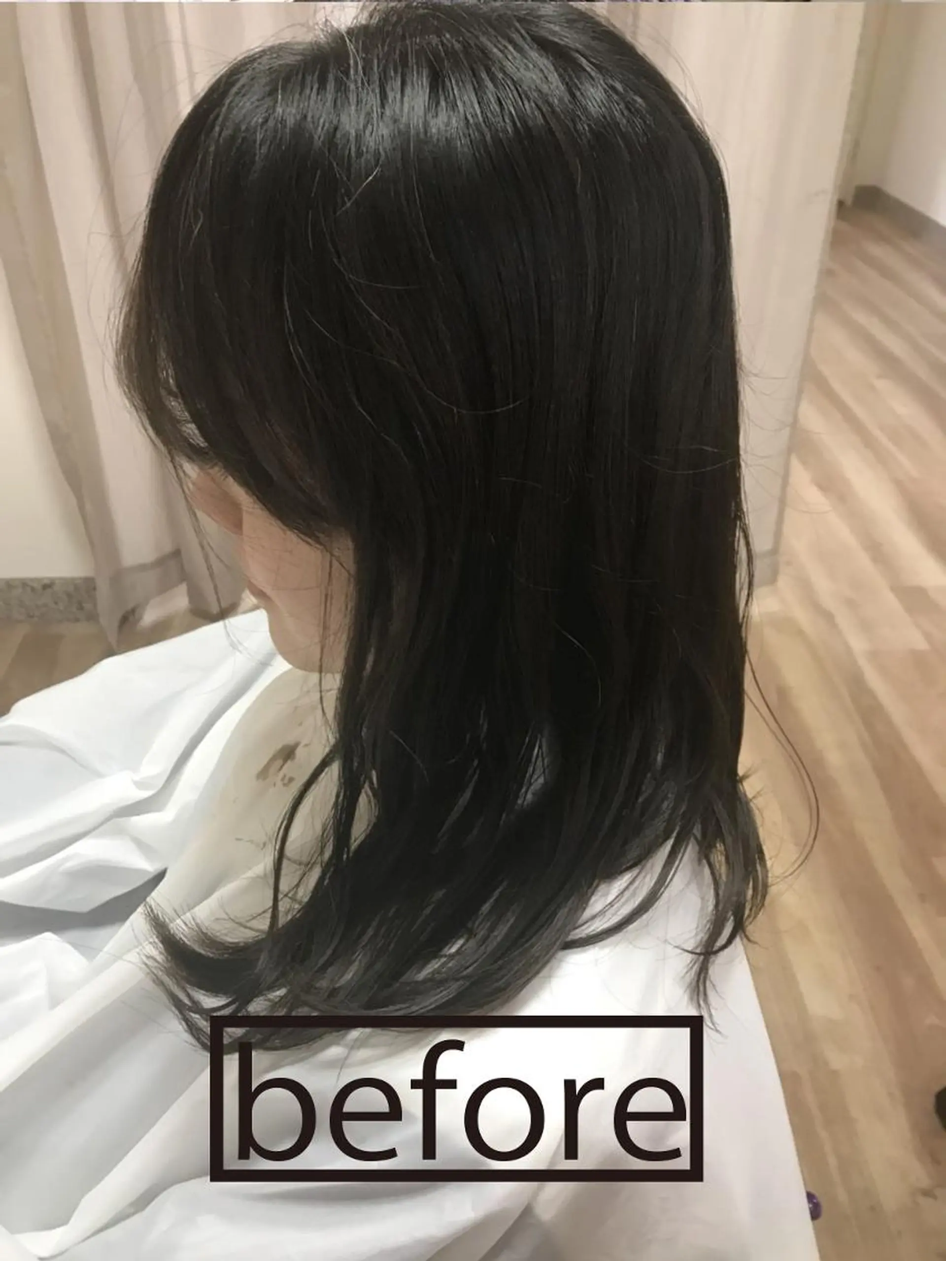 ミディアム anyhow academyのヘアスタイル