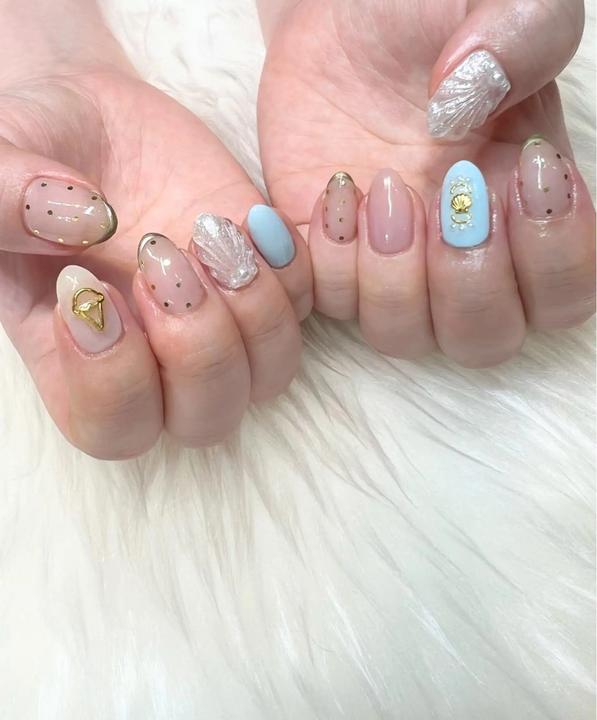ネイル ハンドネイル glow_ nailのネイルデザイン